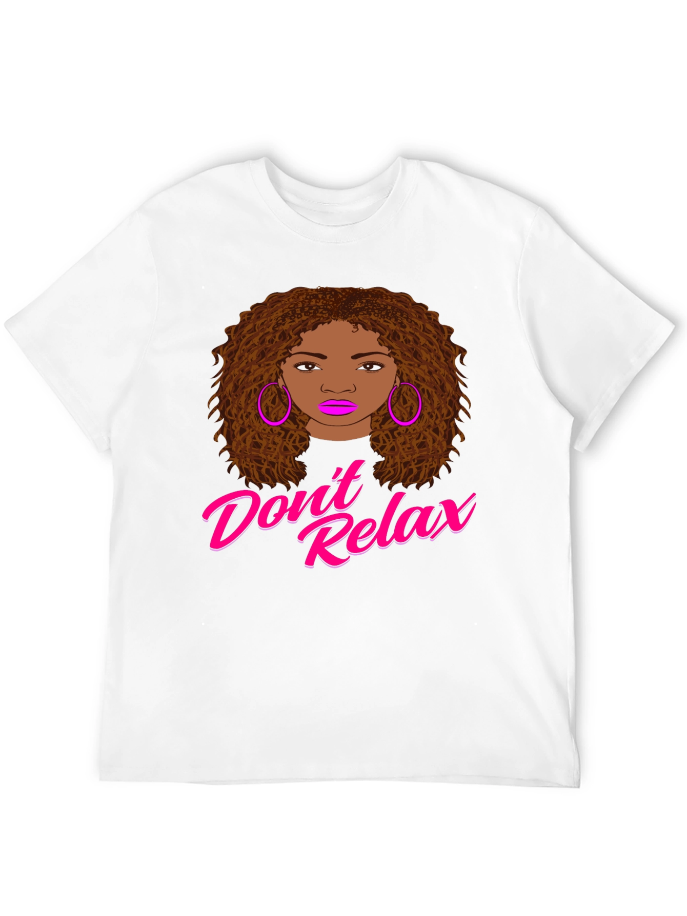 Dont Relax Graphic Print T-Shirt