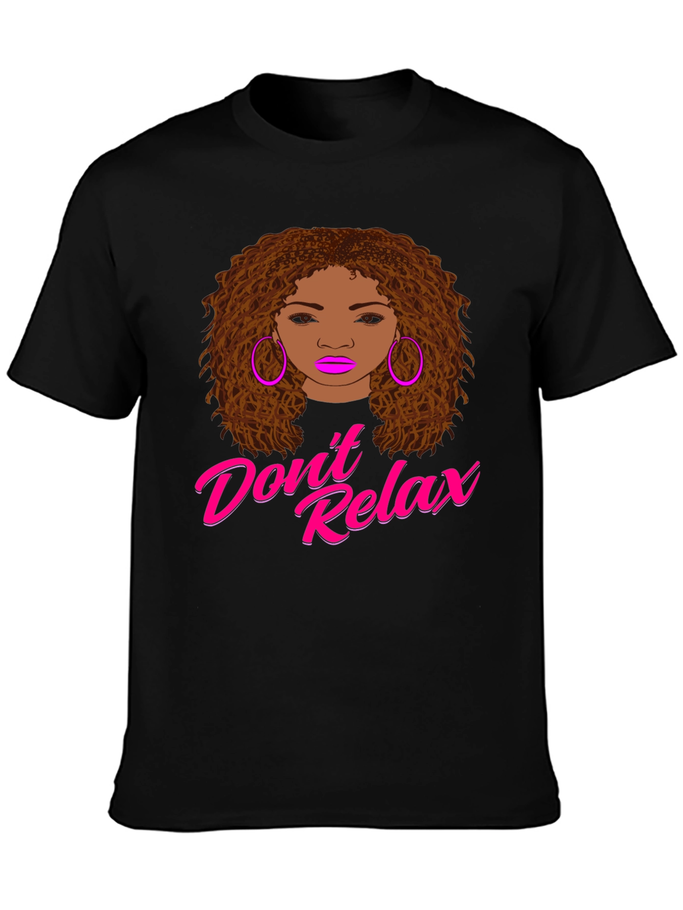 Dont Relax Graphic Print T-Shirt