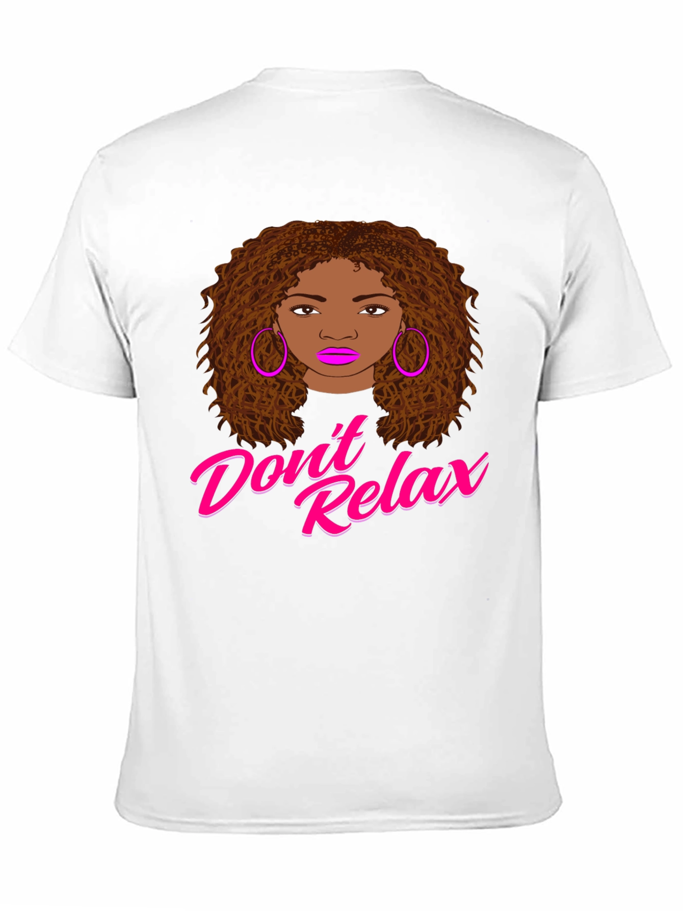 Dont Relax Graphic Print T-Shirt