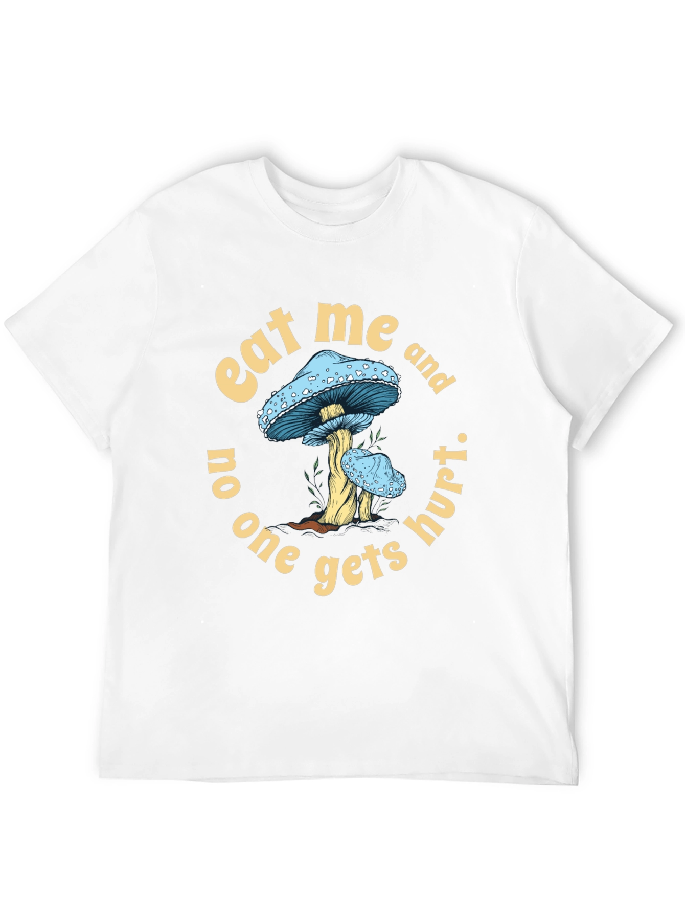 Eat Me Mushroom Graphic T-Shirt
