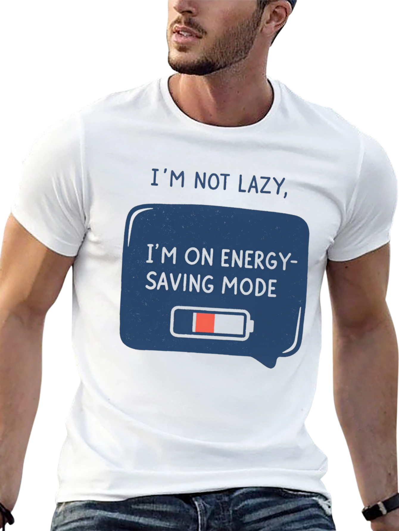 Energy Saving Mode Graphic Tee