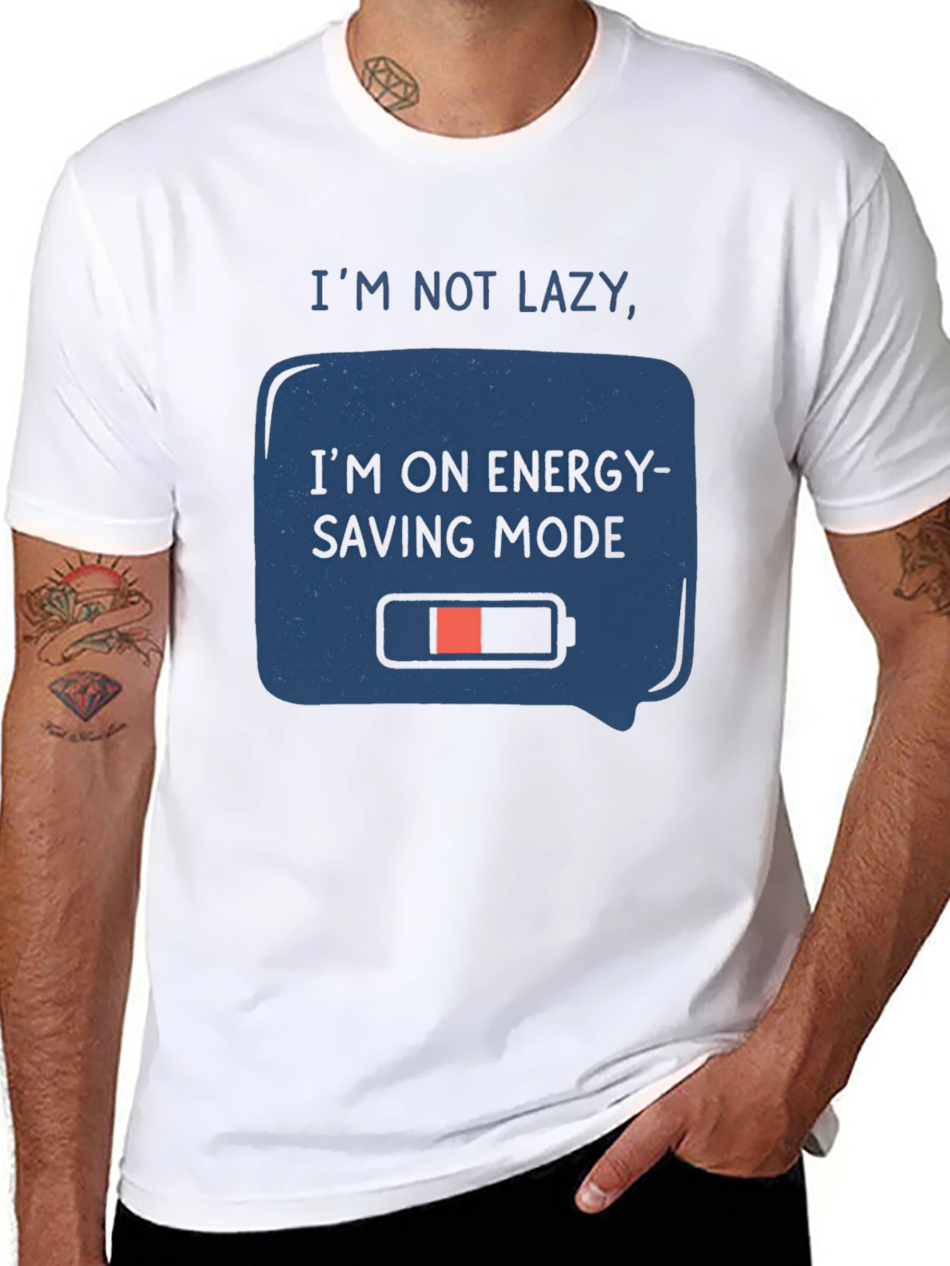 Energy Saving Mode Graphic Tee