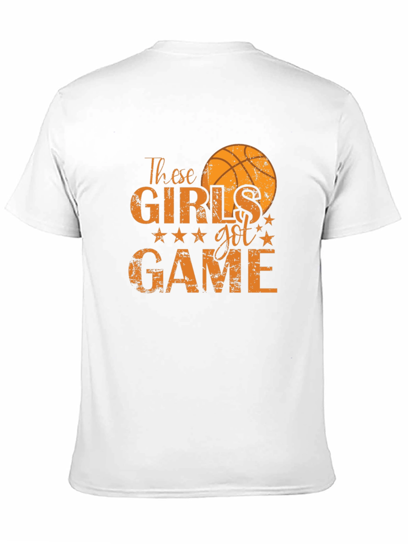 These Girls Got Game Basketball Graphic T-Shirt