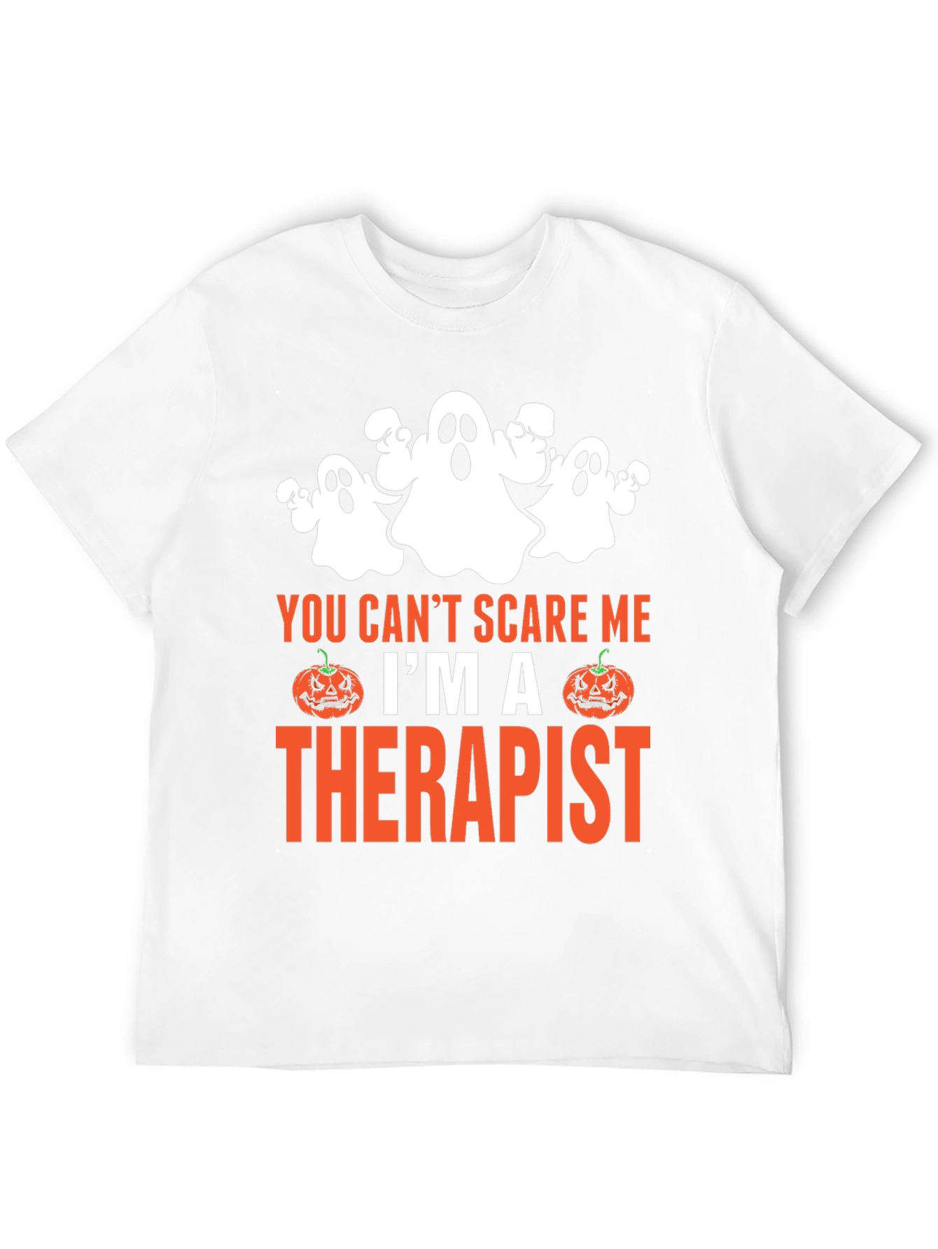Therapist Halloween T-Shirt Funny Ghost Tee