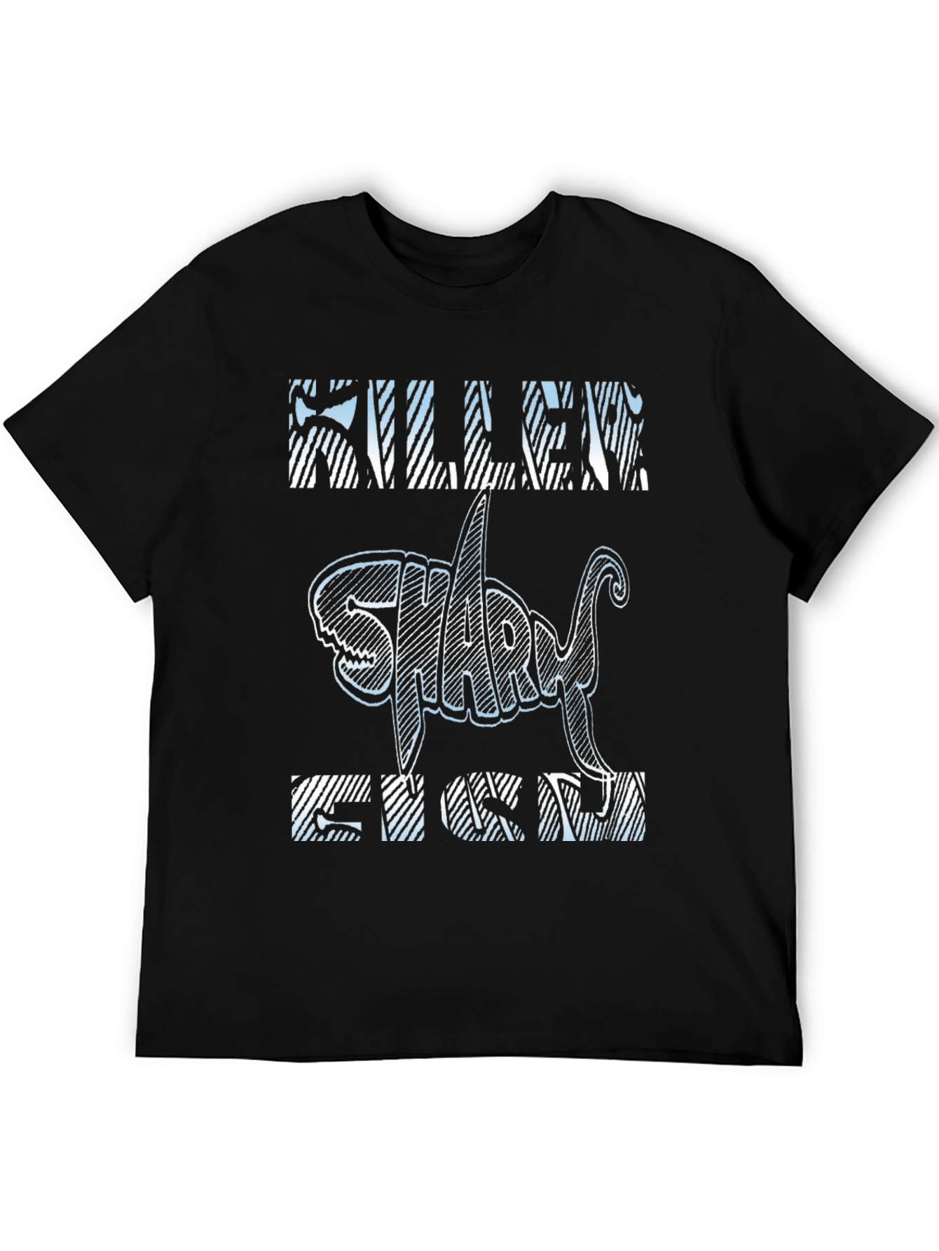 Killer Shark Fish T-Shirt - Unique Graphic Design