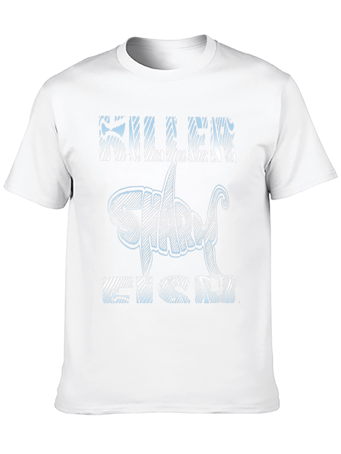 Killer Shark Fish T-Shirt - Unique Graphic Design