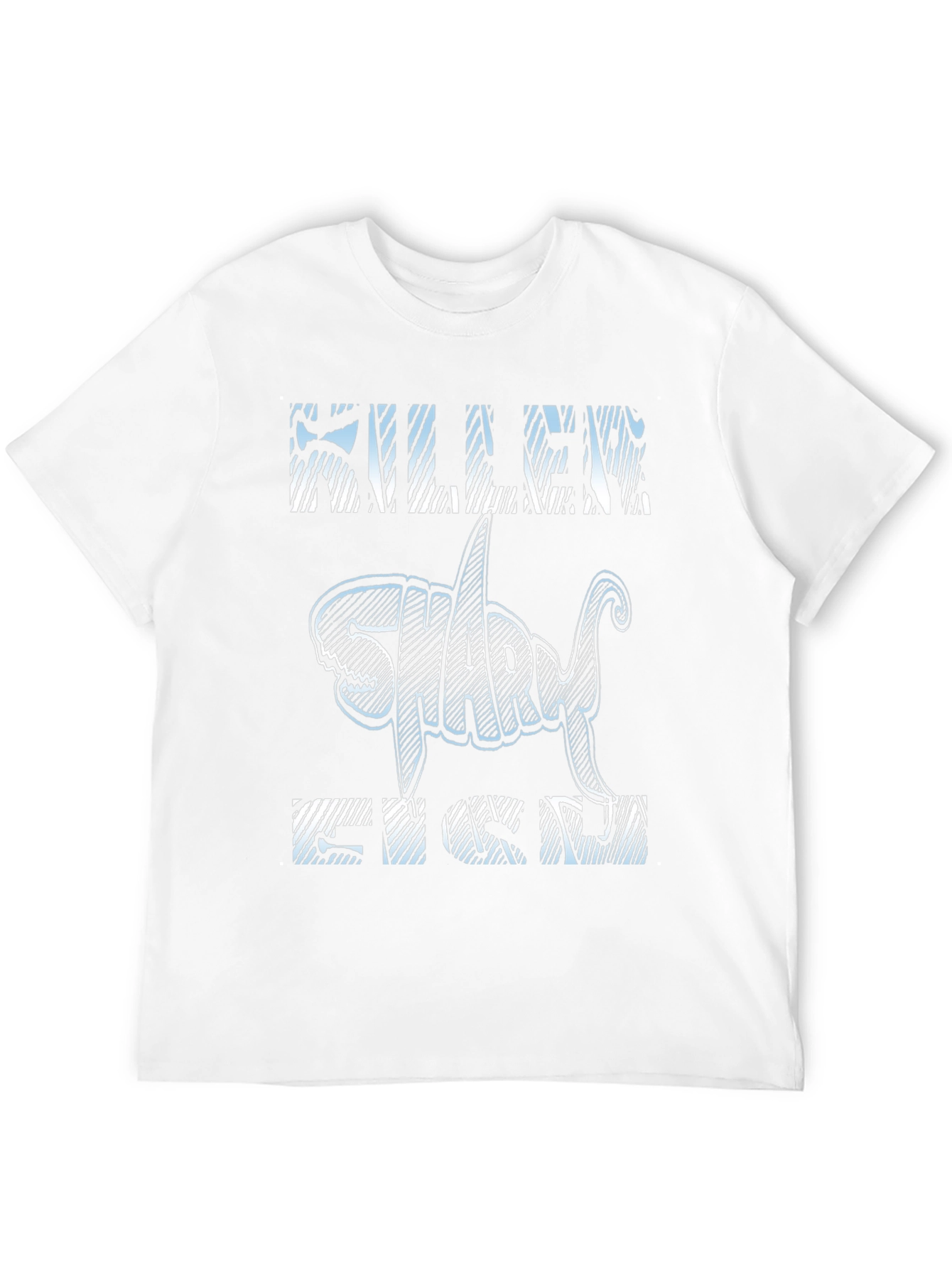 Killer Shark Fish T-Shirt - Unique Graphic Design