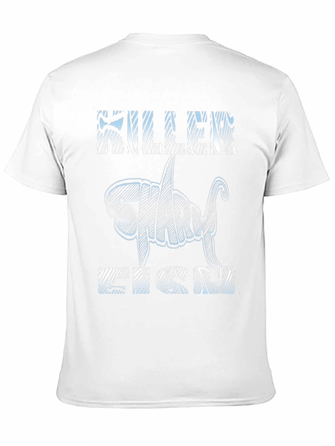 Killer Shark Fish T-Shirt - Unique Graphic Design