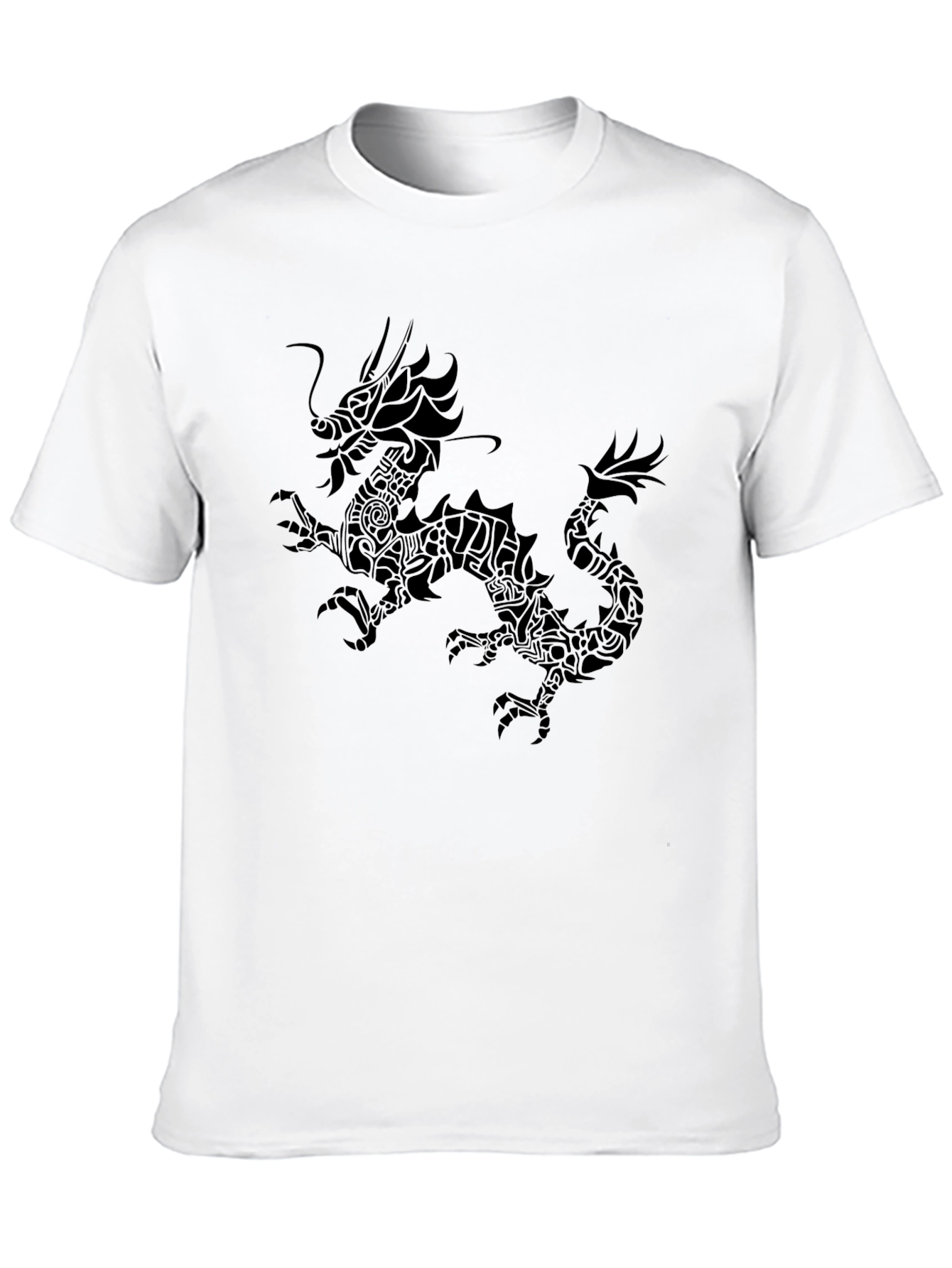 Black Dragon Graphic Tee - Stylish Comfort Fit