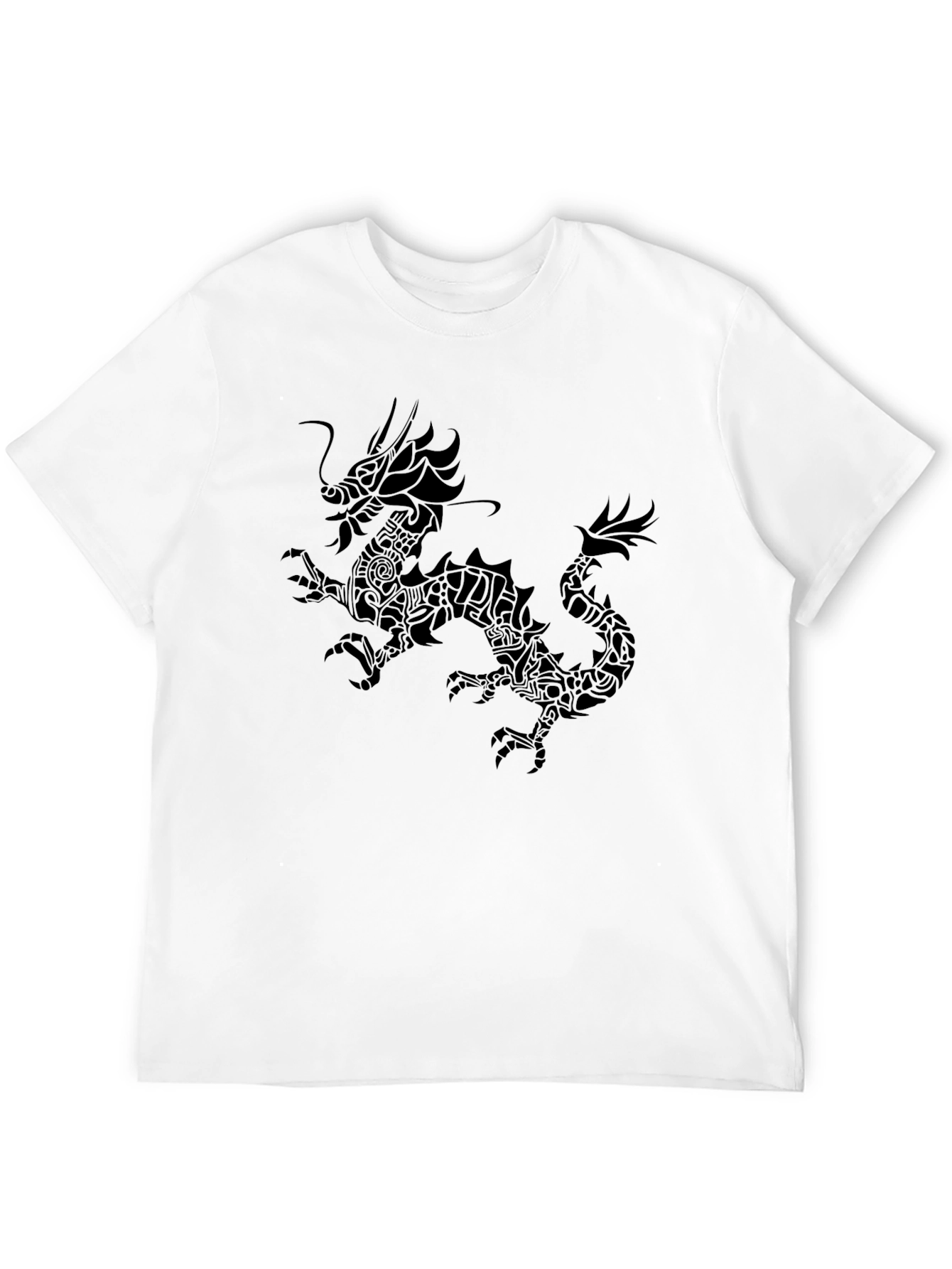 Black Dragon Graphic Tee - Stylish Comfort Fit