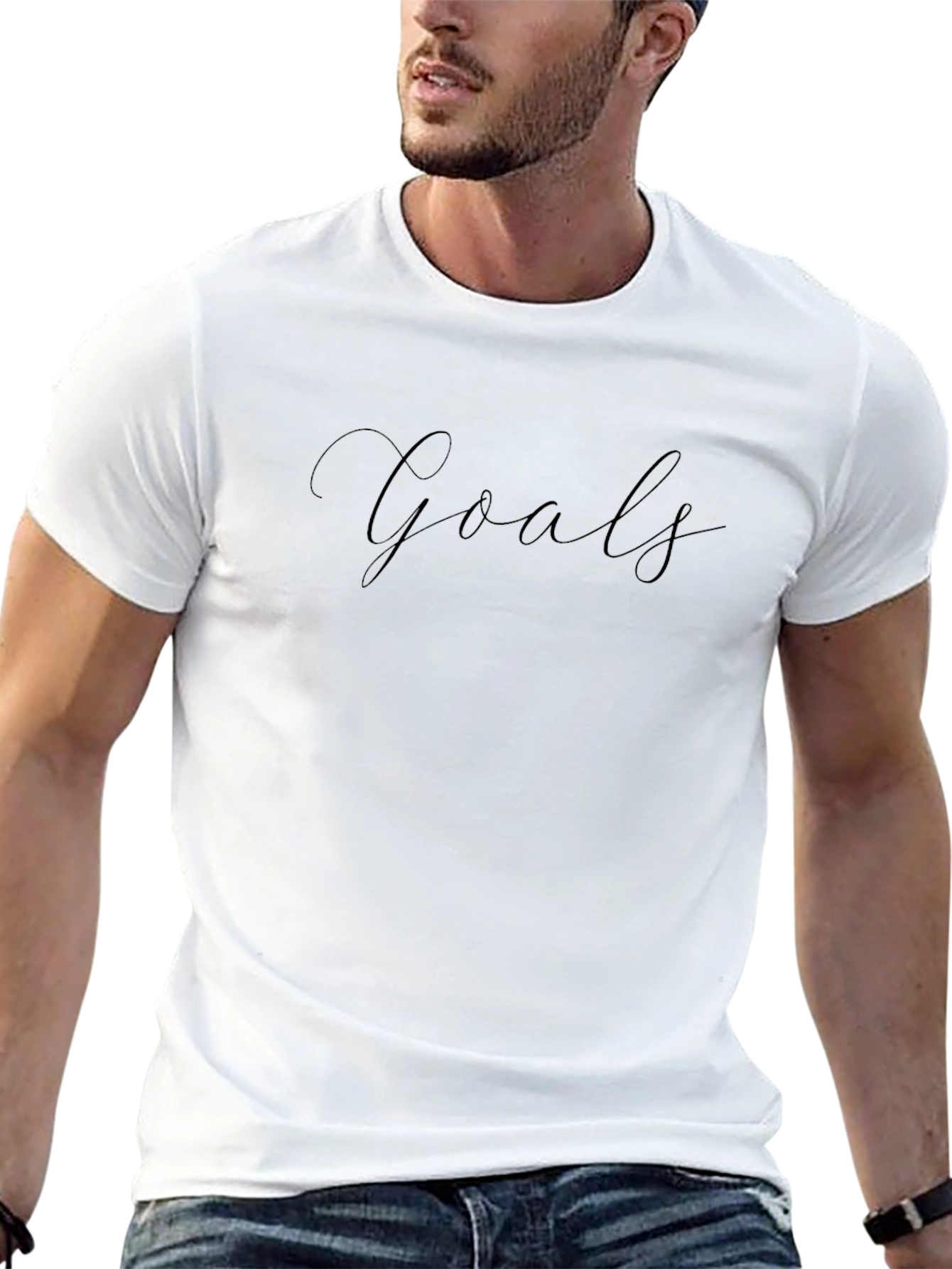 Stylish Goals Black T-Shirt