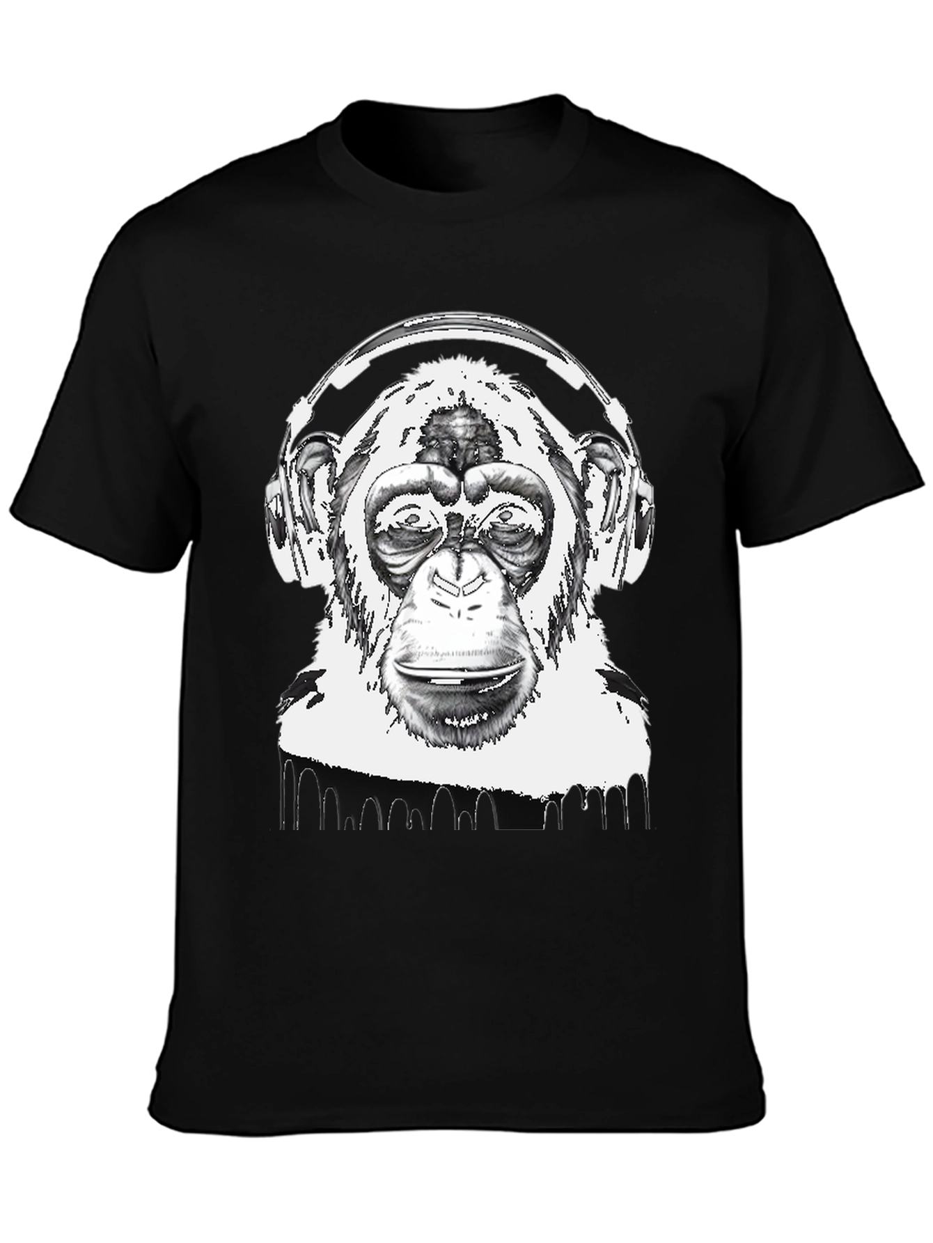 Monkey DJ Graphic Tee - Cool & Unique Design