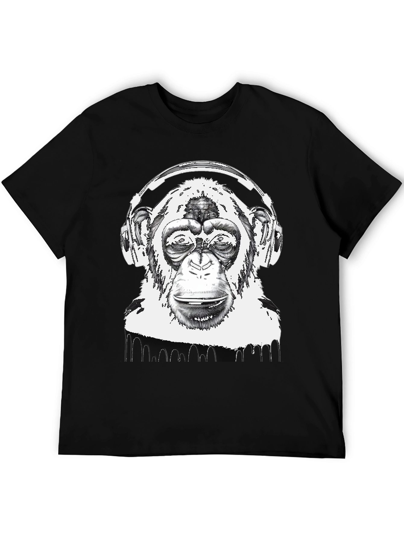 Monkey DJ Graphic Tee - Cool & Unique Design