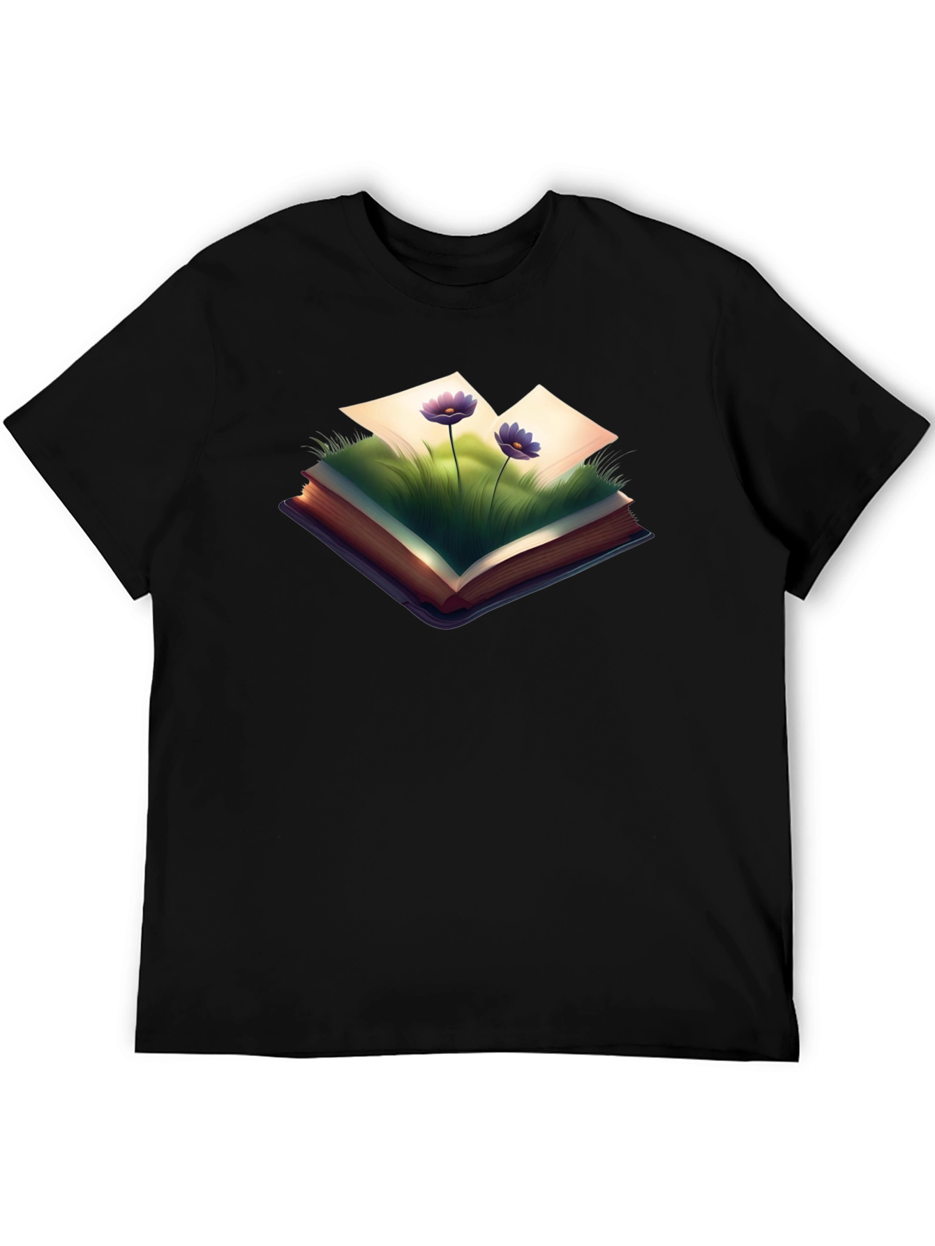 Nature Book T-Shirt: Open a World of Imagination