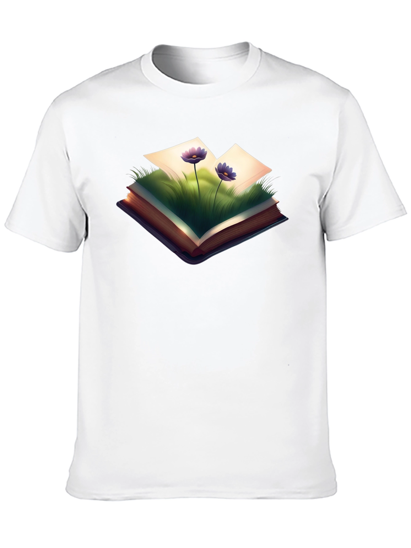 Nature Book T-Shirt: Open a World of Imagination