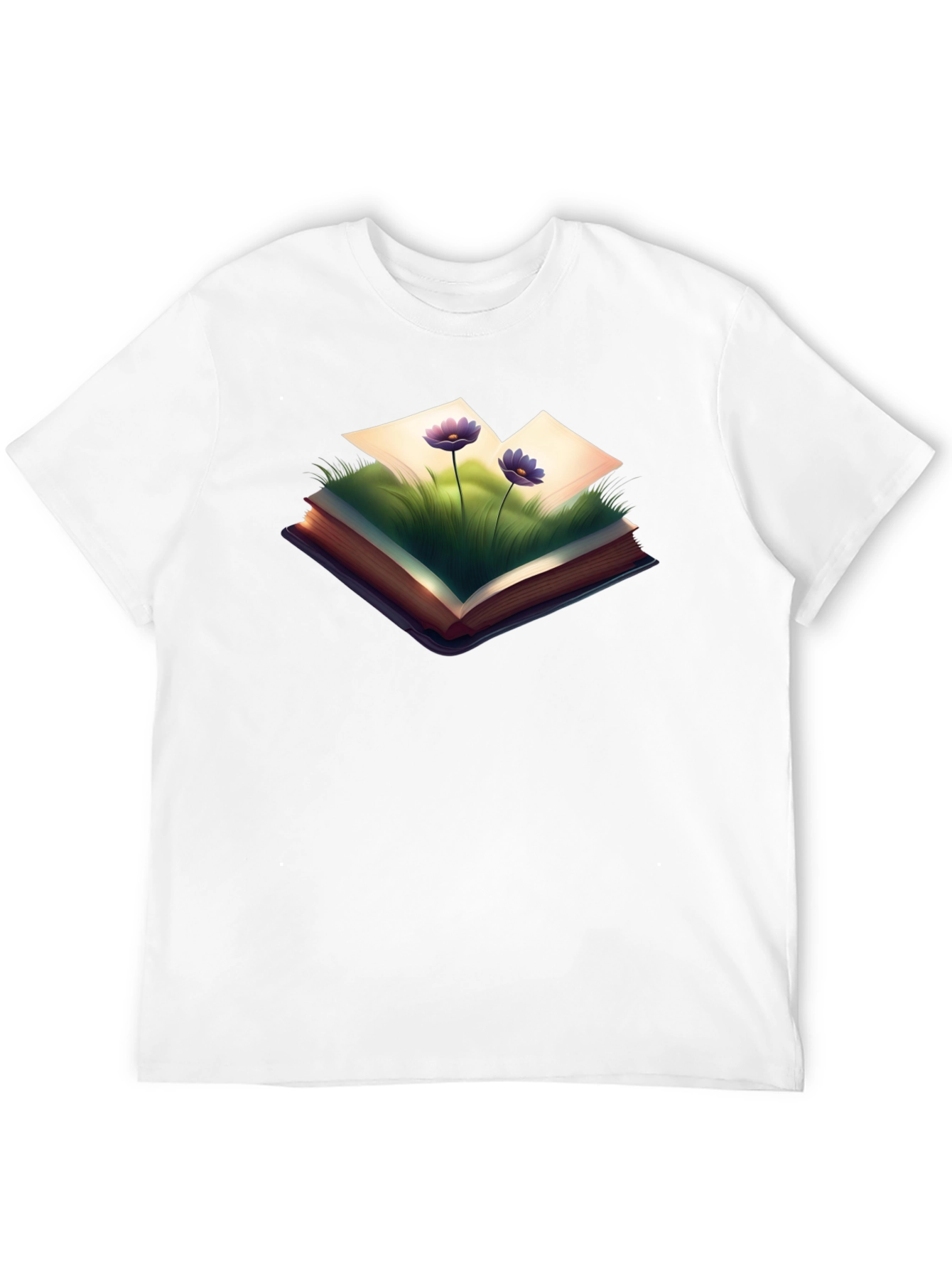 Nature Book T-Shirt: Open a World of Imagination