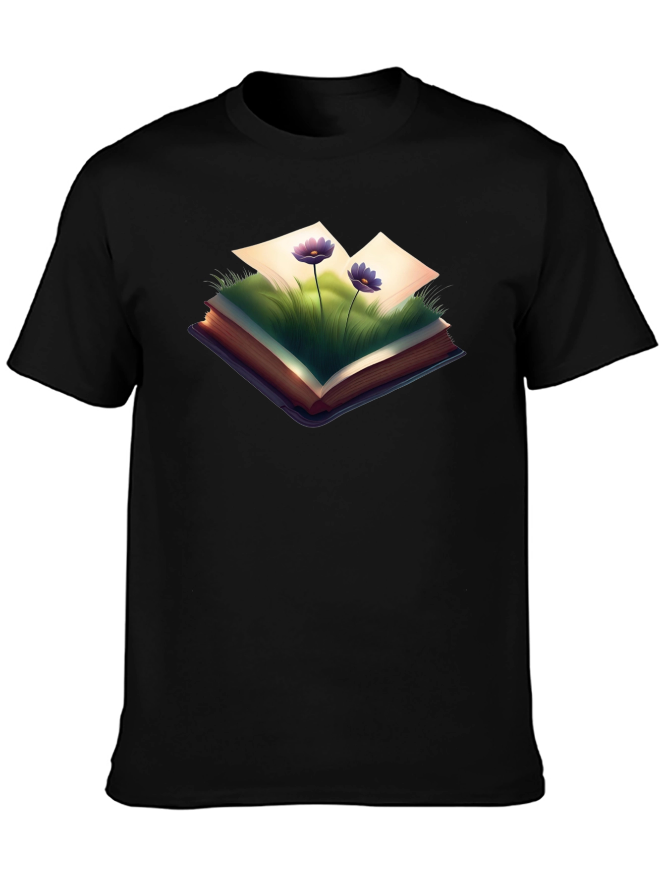 Nature Book T-Shirt: Open a World of Imagination