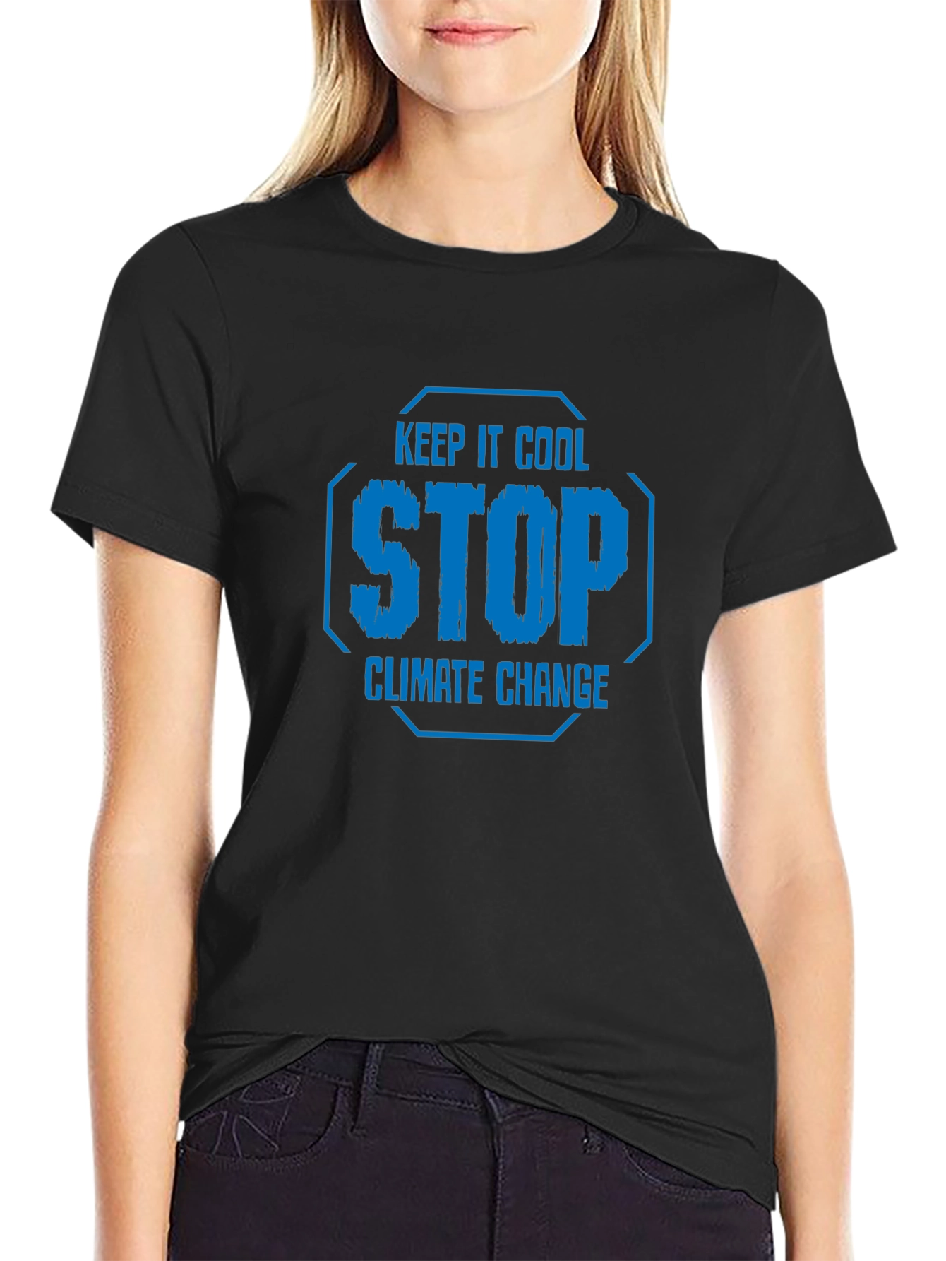 Cool Stop Climate Change Graphic Tee