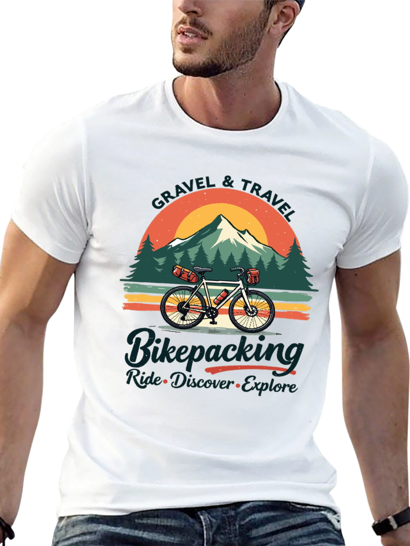 Gravel & Travel Bikepacking Ride T-Shirt
