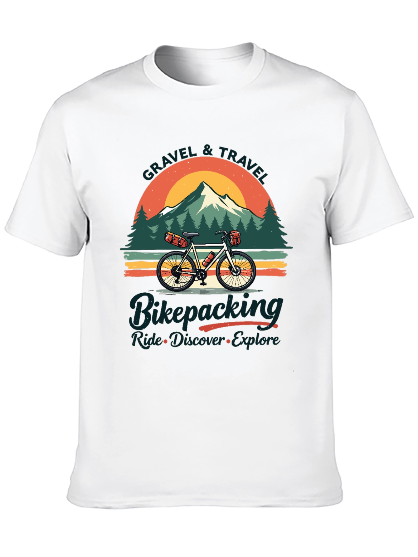 Gravel & Travel Bikepacking Ride T-Shirt