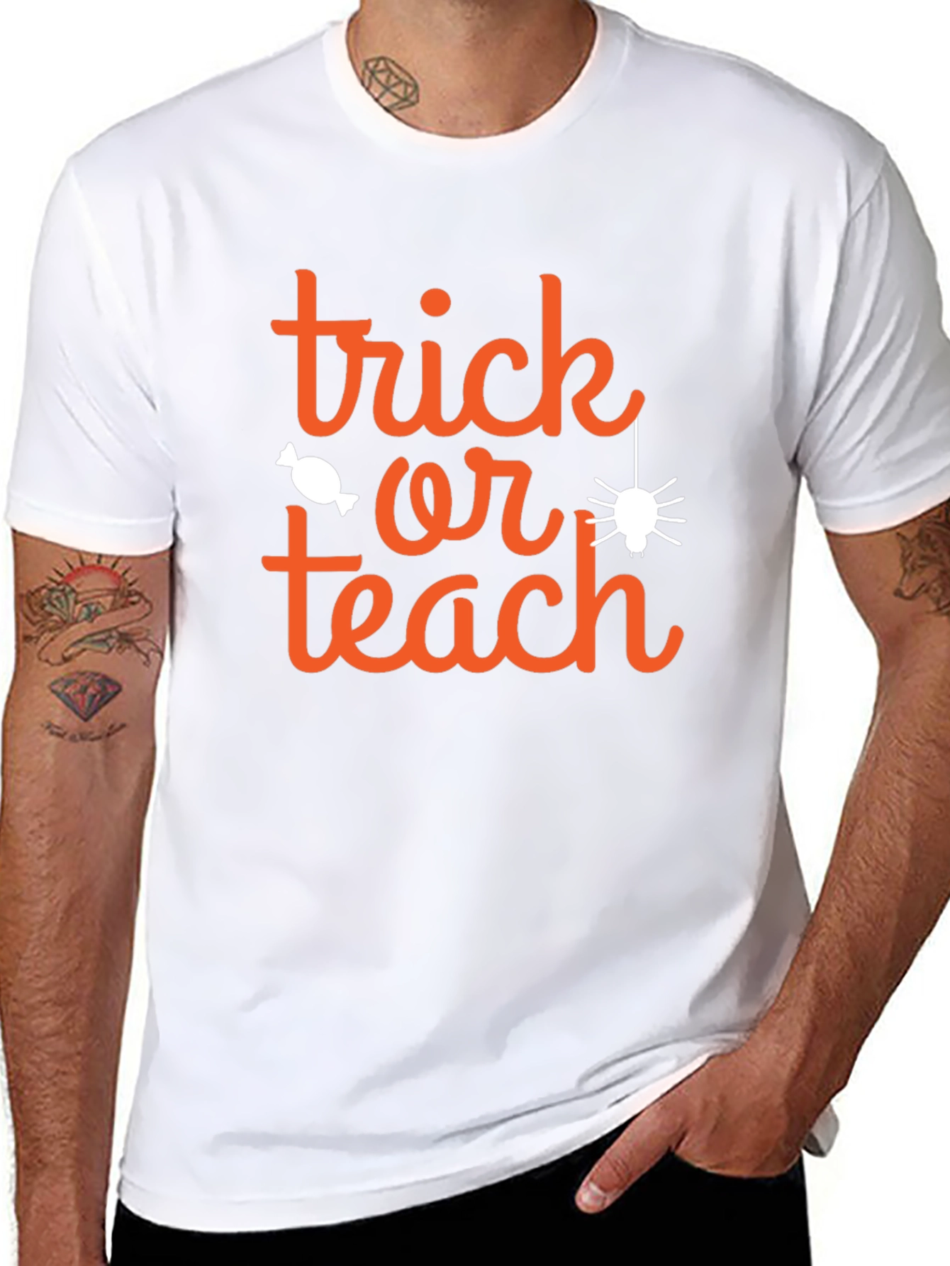 Trick or Teach Halloween T-Shirt