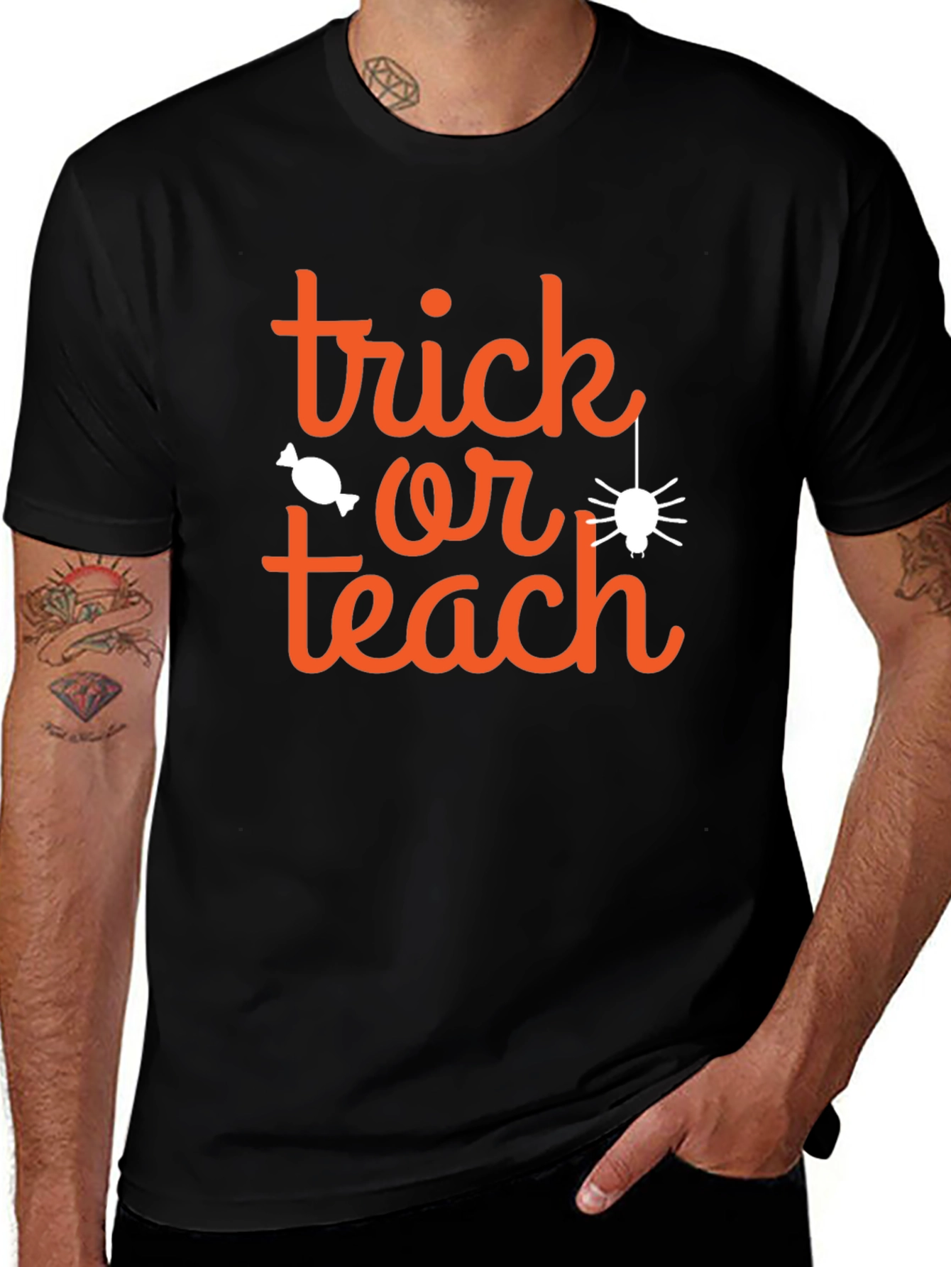 Trick or Teach Halloween T-Shirt