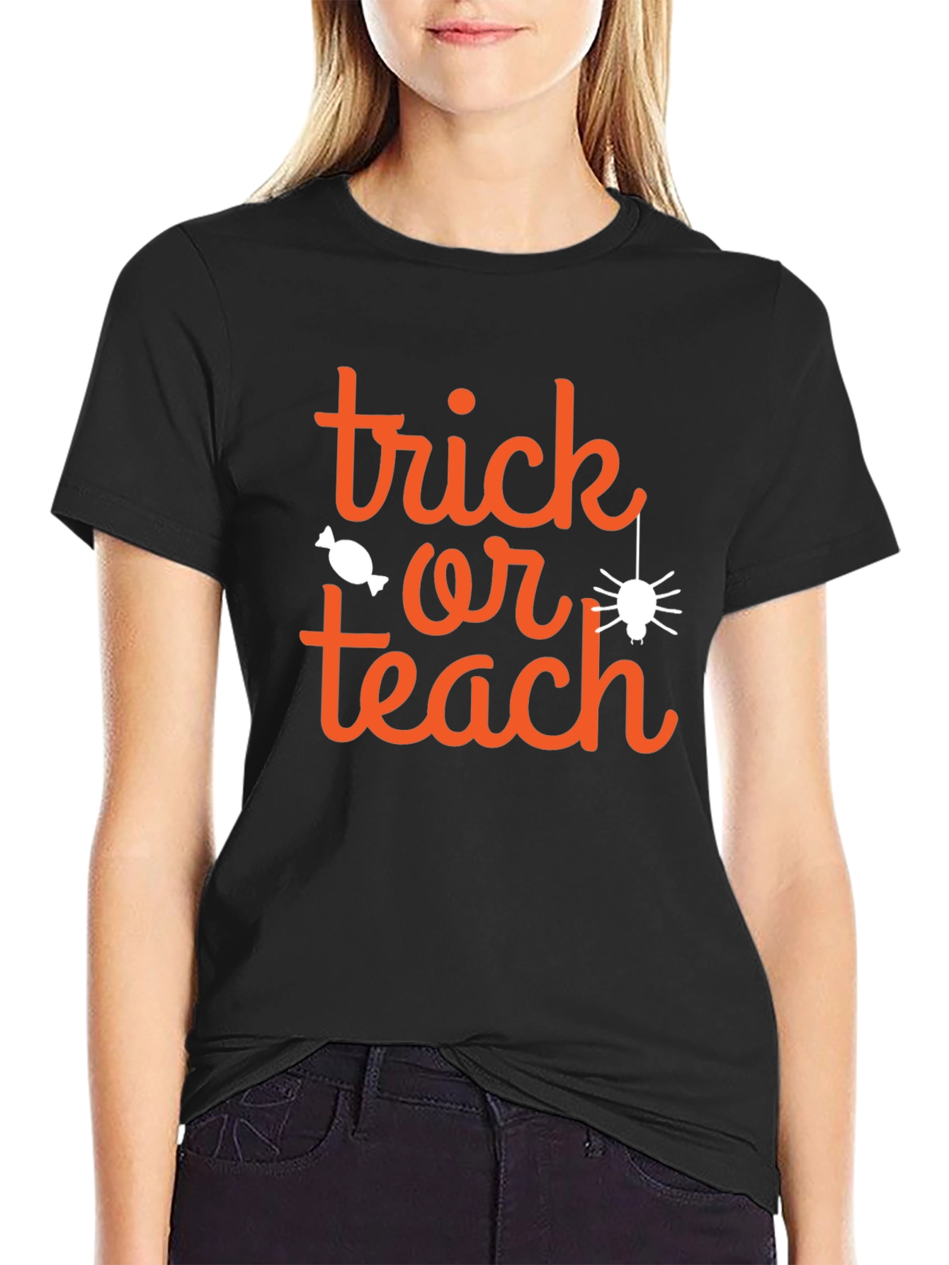 Trick or Teach Halloween T-Shirt