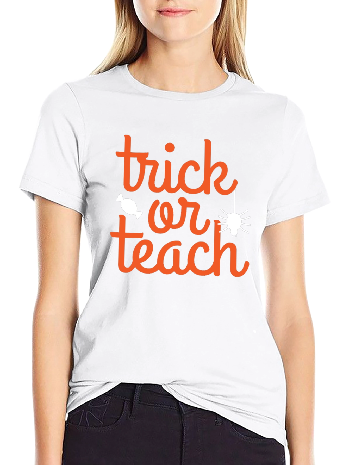 Trick or Teach Halloween T-Shirt