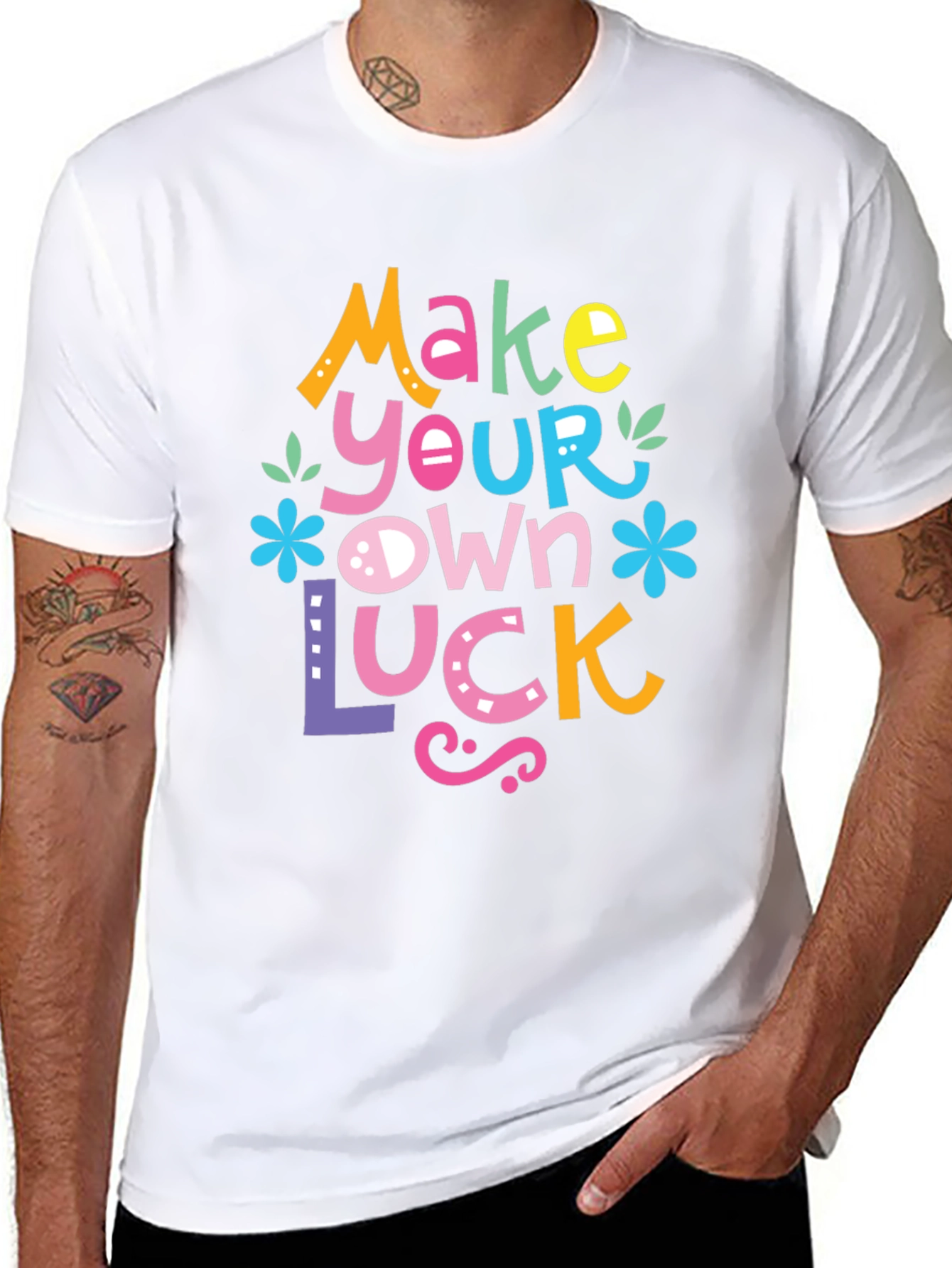 Make Your Own Luck Graphic Tee