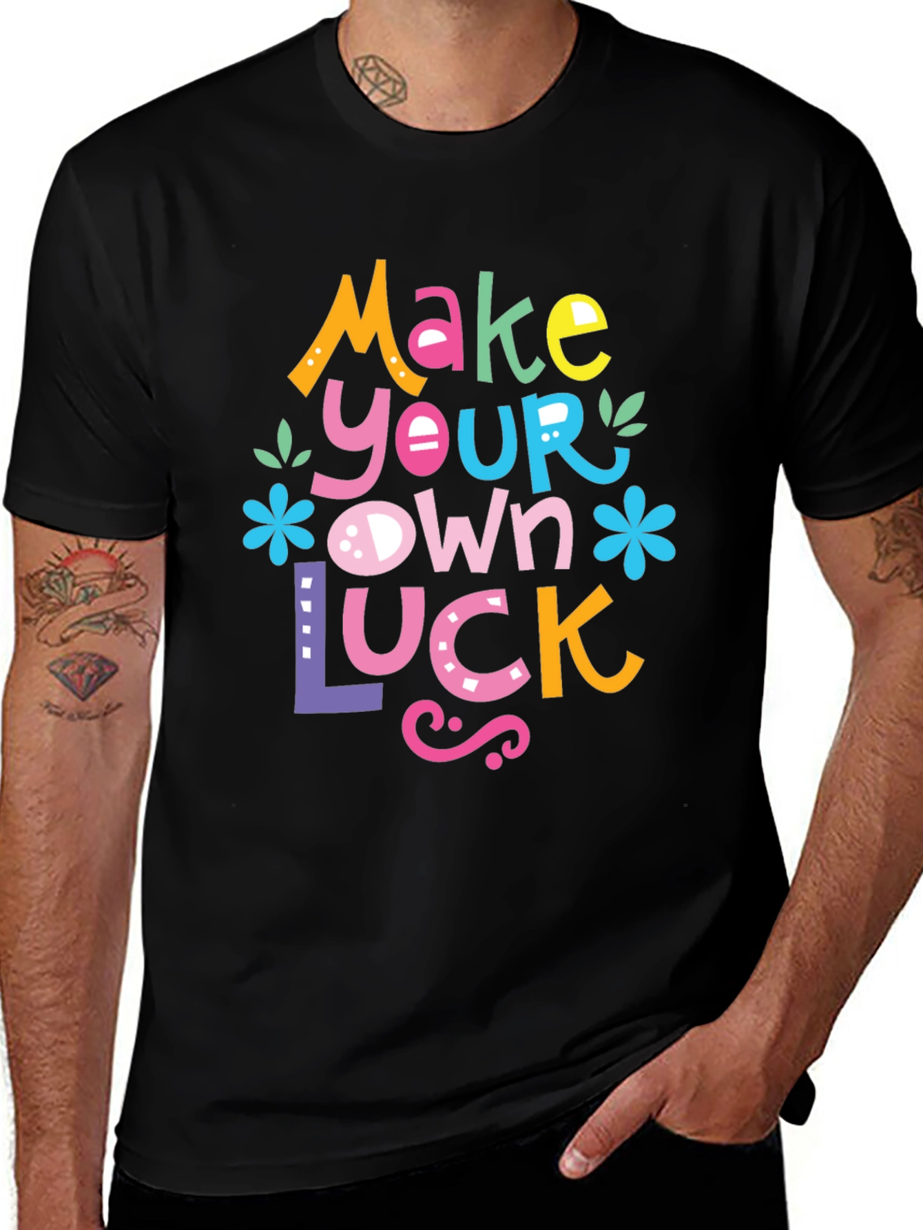 Make Your Own Luck Graphic Tee