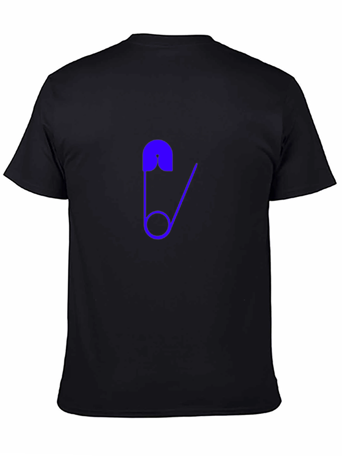 Modern Safety Pin Graphic T-Shirt