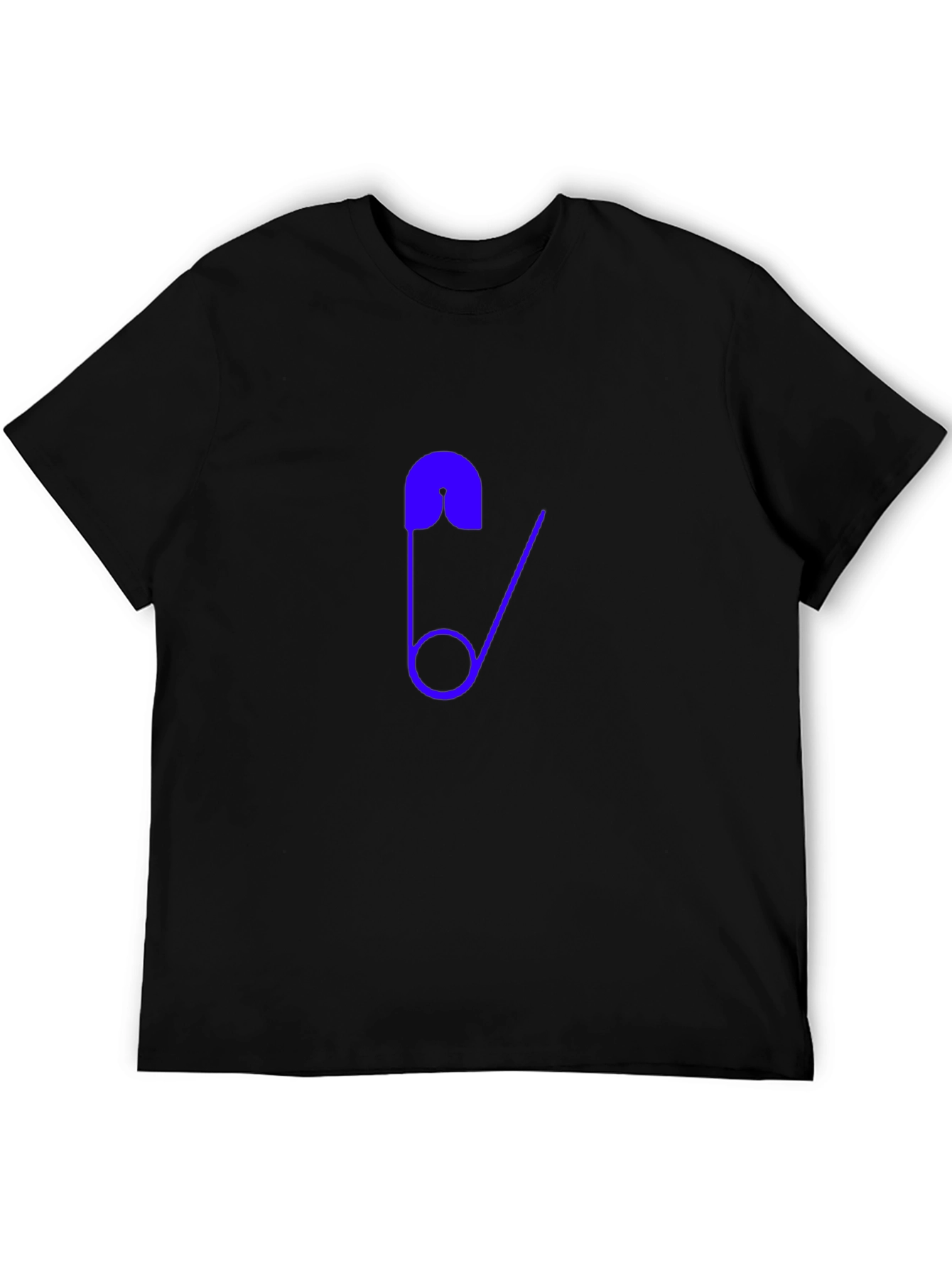 Modern Safety Pin Graphic T-Shirt