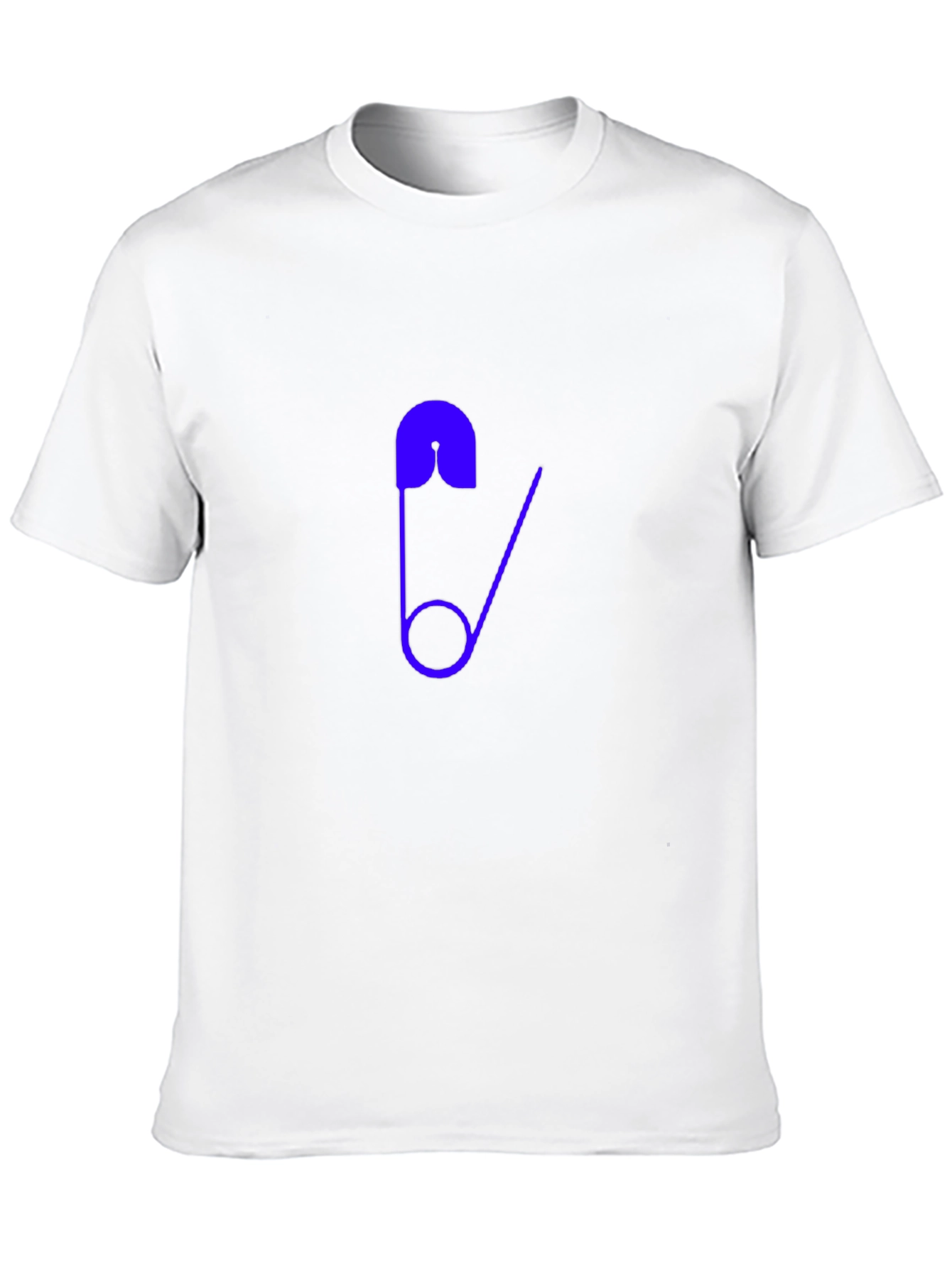 Modern Safety Pin Graphic T-Shirt