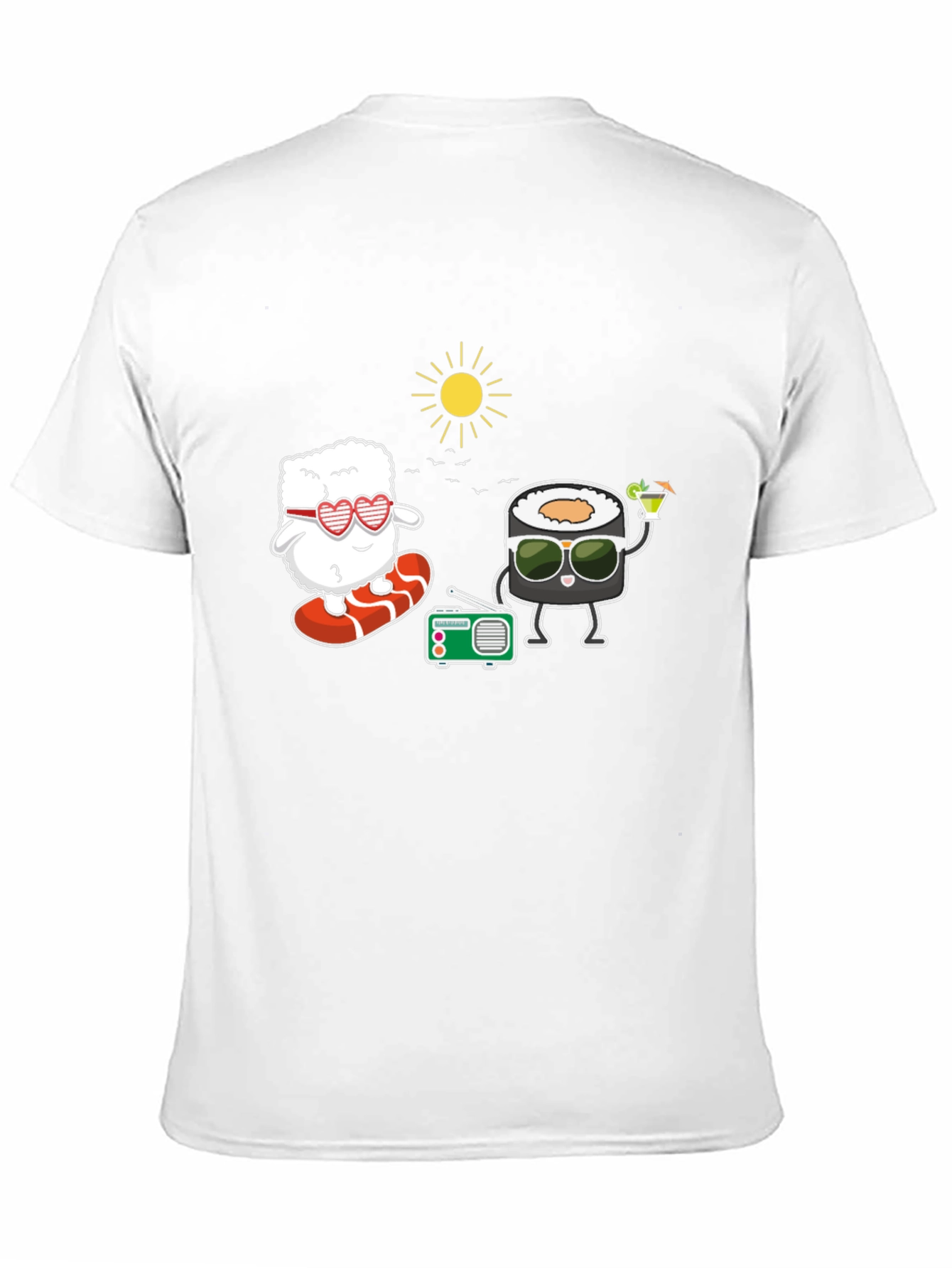 Sushi Fun T-Shirt - Beach Vibes