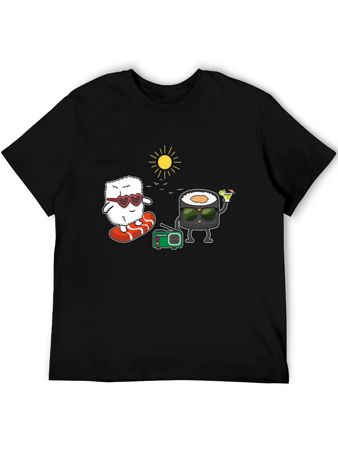 Sushi Fun T-Shirt - Beach Vibes