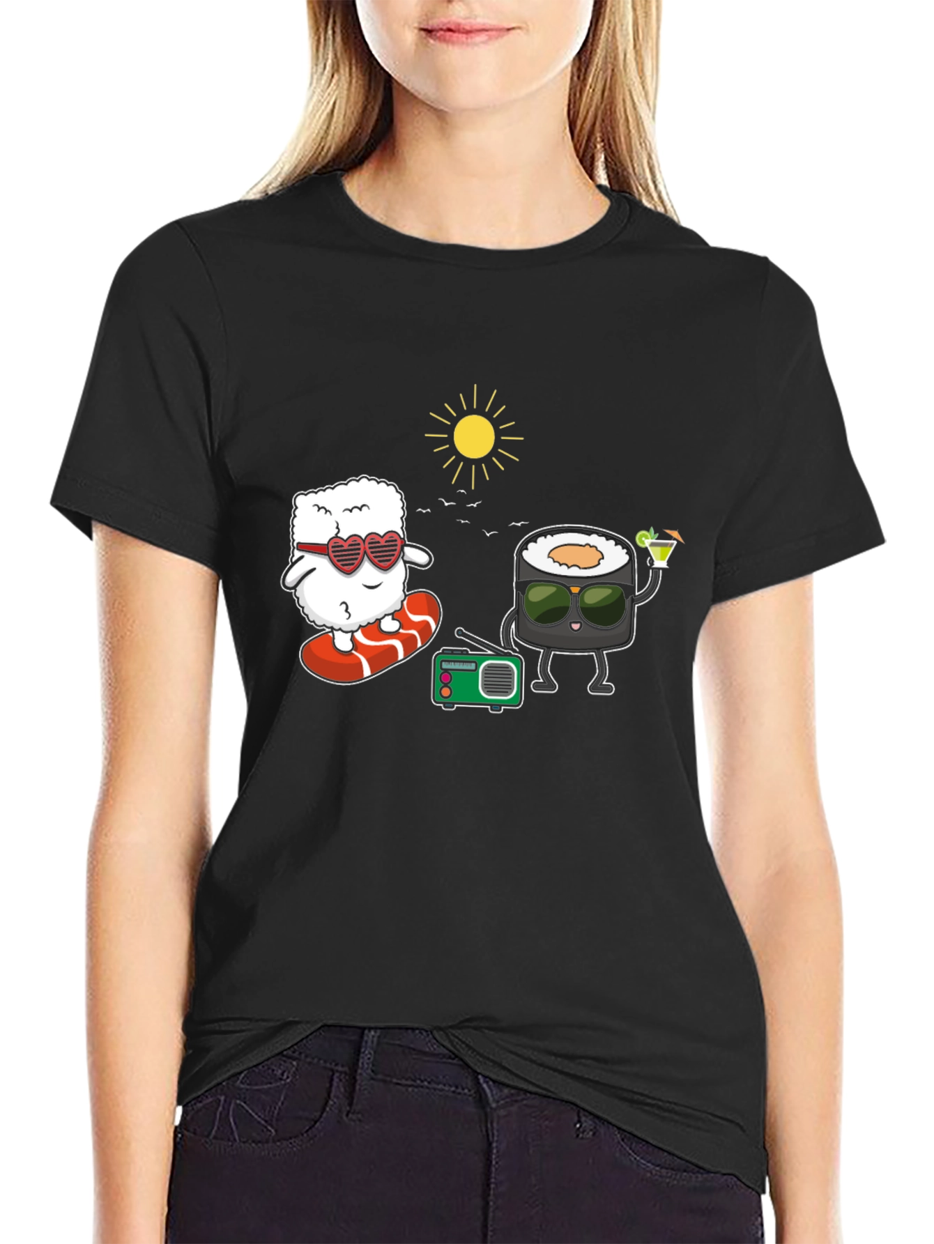 Sushi Fun T-Shirt - Beach Vibes