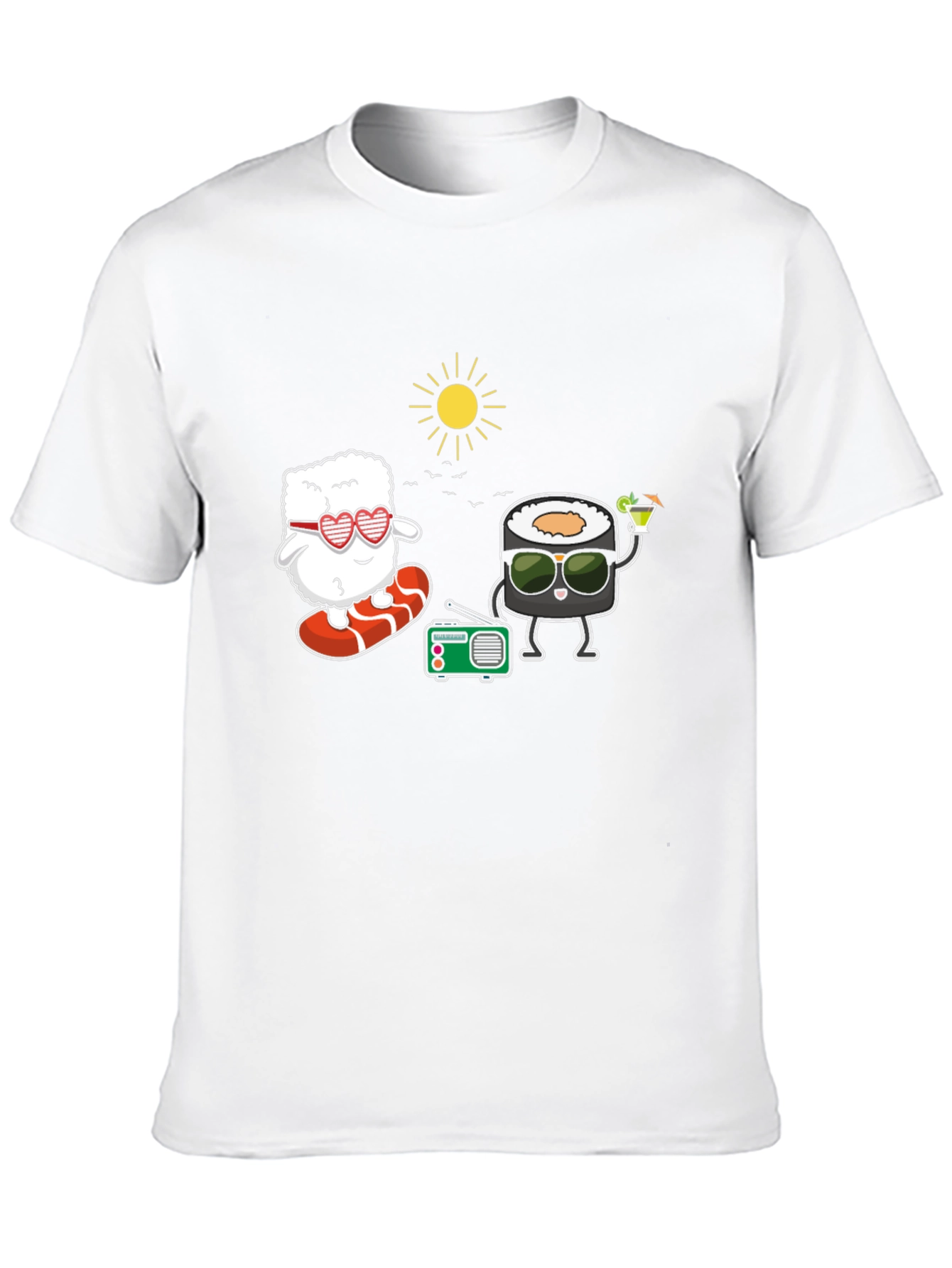 Sushi Fun T-Shirt - Beach Vibes