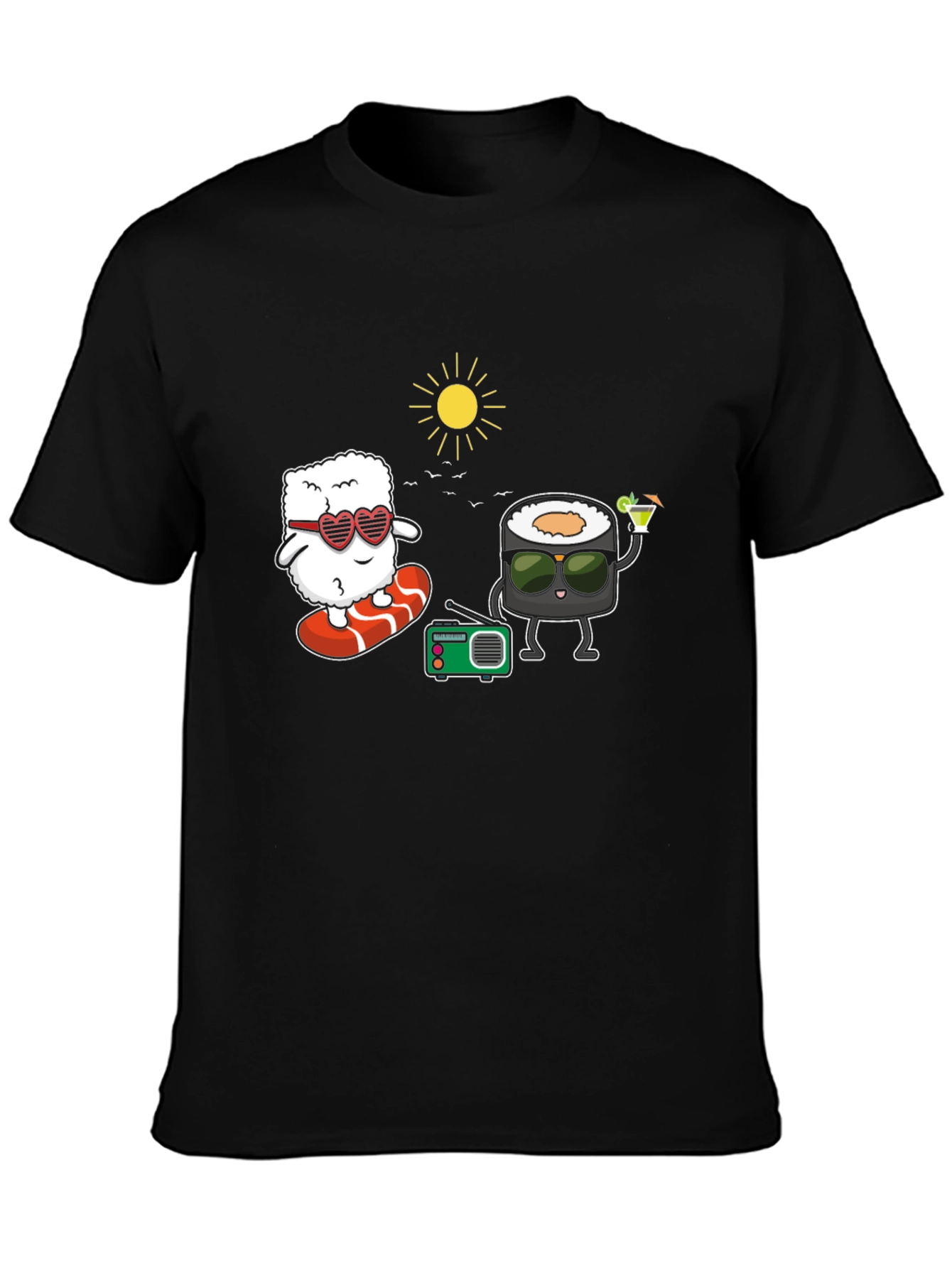 Sushi Fun T-Shirt - Beach Vibes