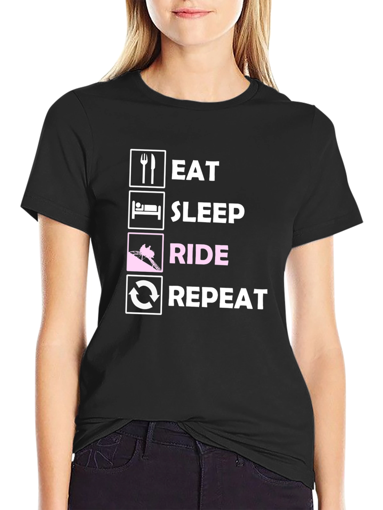 Eat Sleep Ride Repeat T-Shirt