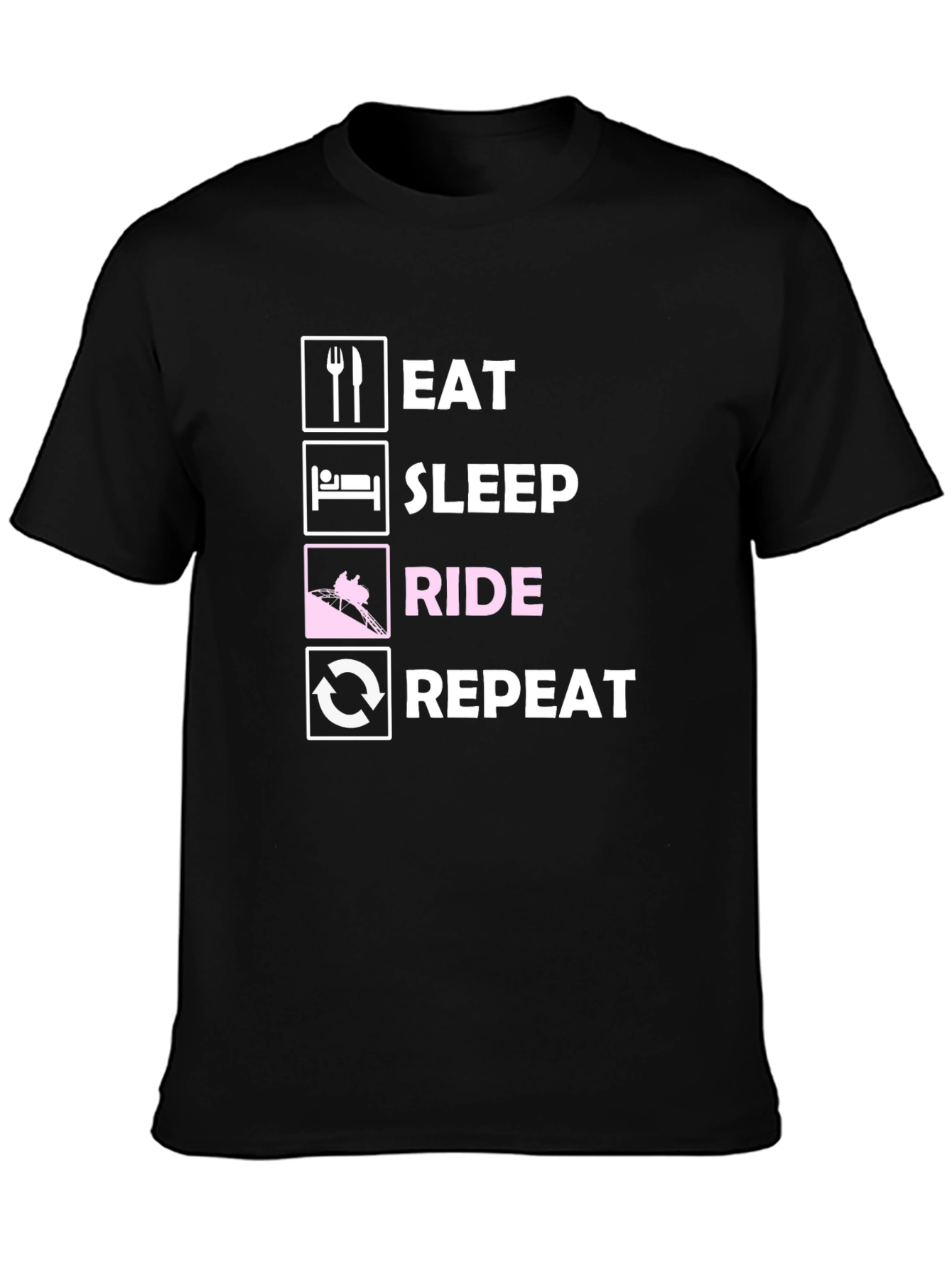 Eat Sleep Ride Repeat T-Shirt
