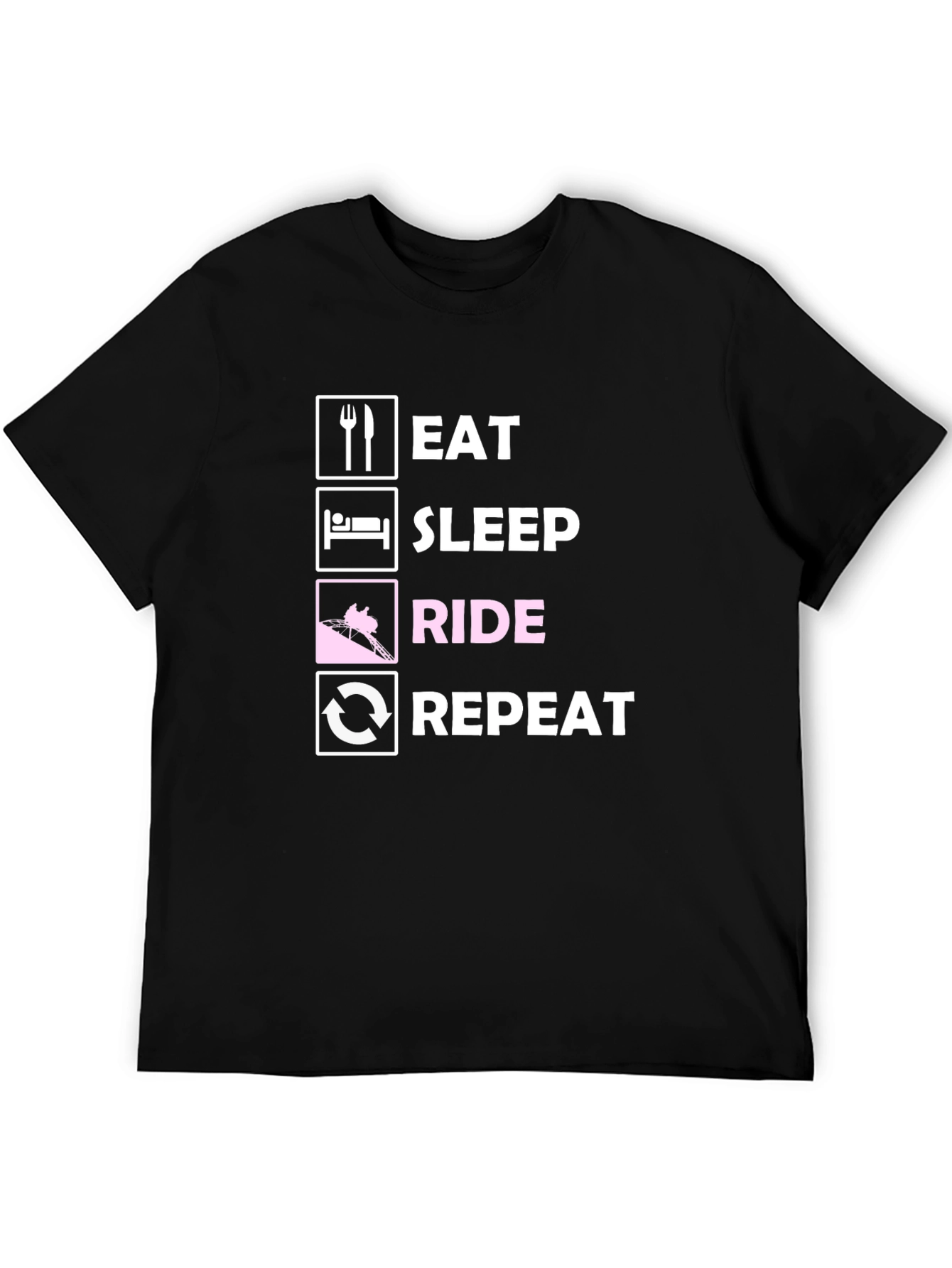 Eat Sleep Ride Repeat T-Shirt