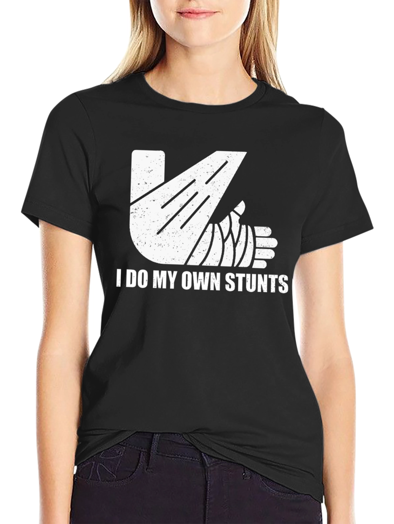 I Do My Own Stunts Graphic T-Shirt