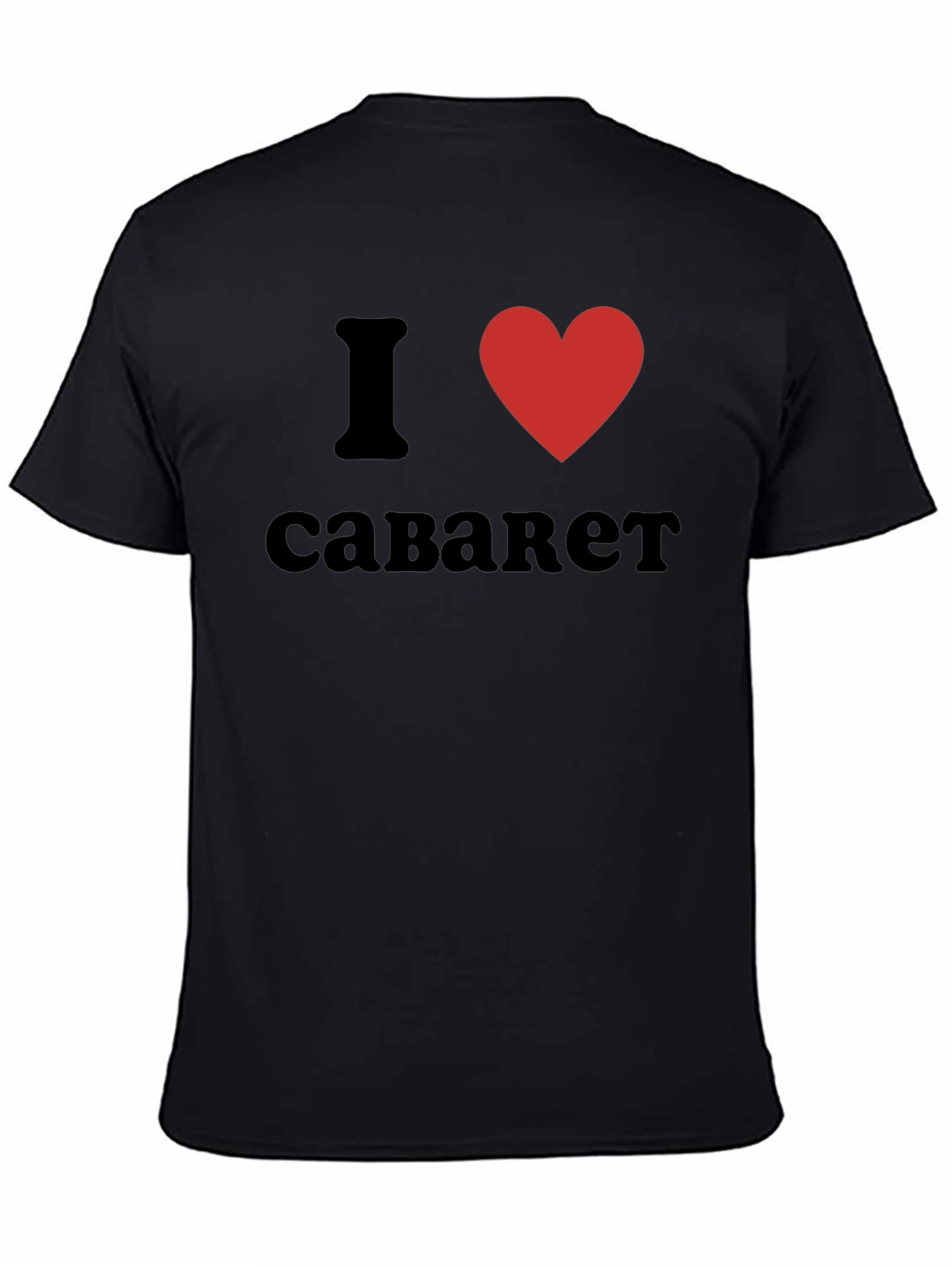 I Heart Savaket T-Shirt - Black Crew Neck Tee