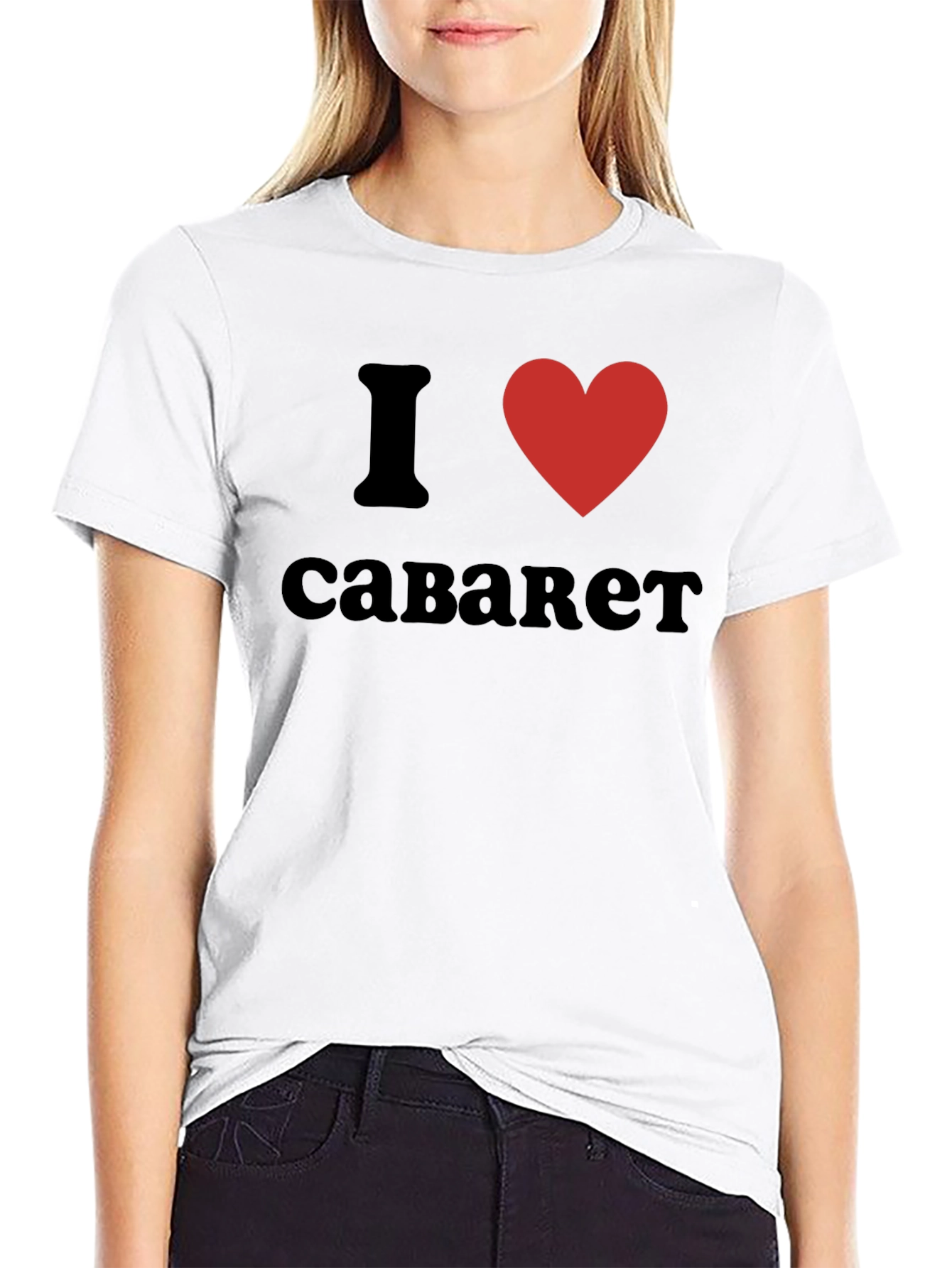 I Heart Savaket T-Shirt - Black Crew Neck Tee