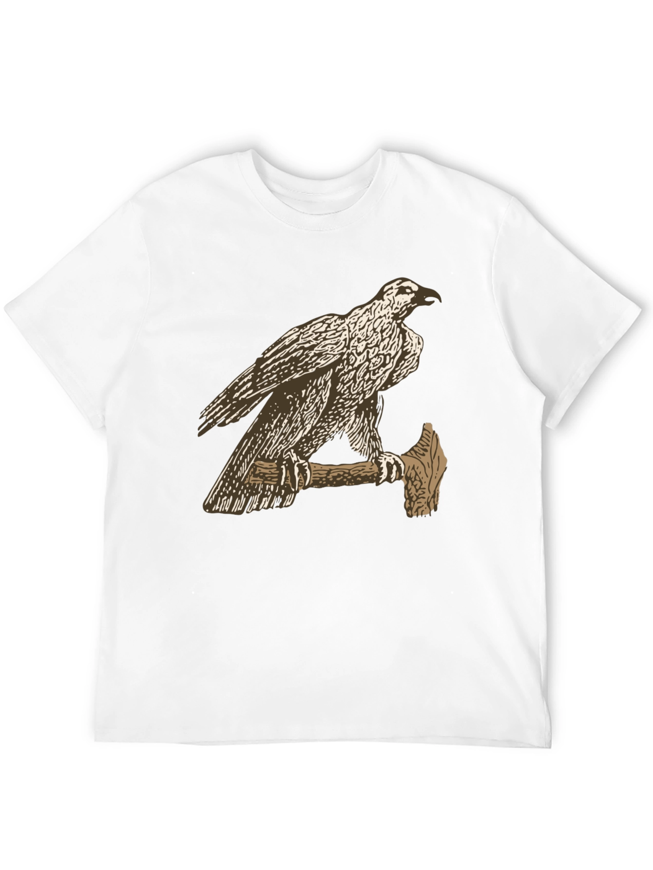 Eagle on Axe Black T-Shirt - Unique Graphic Tee