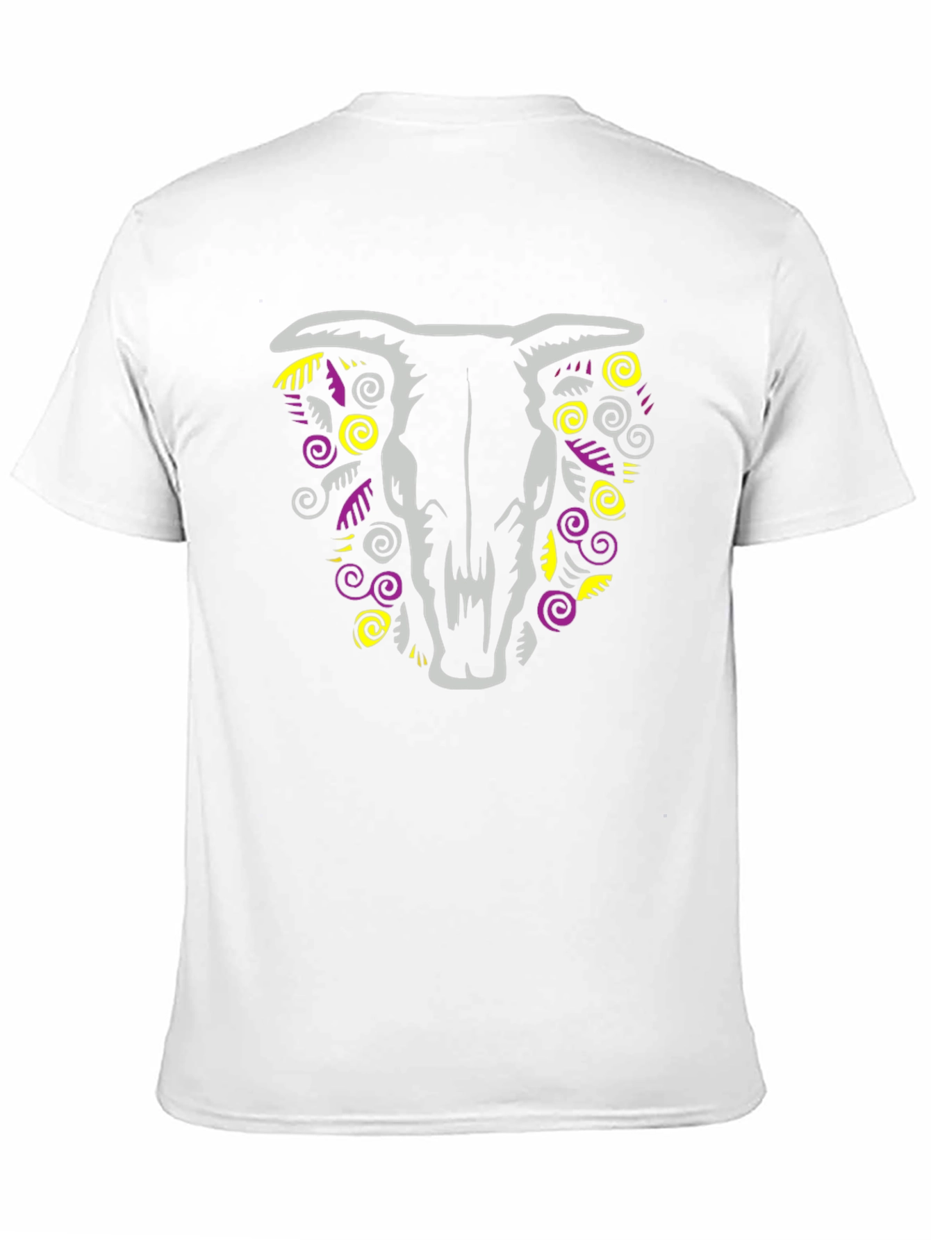 Skull Graphic T-Shirt - Trendy Mens Tee