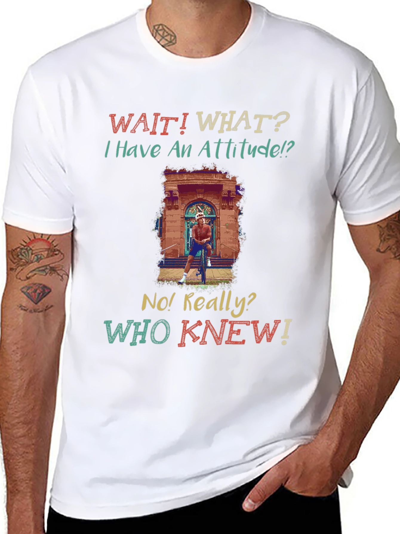 Funny Attitude Graphic T-Shirt
