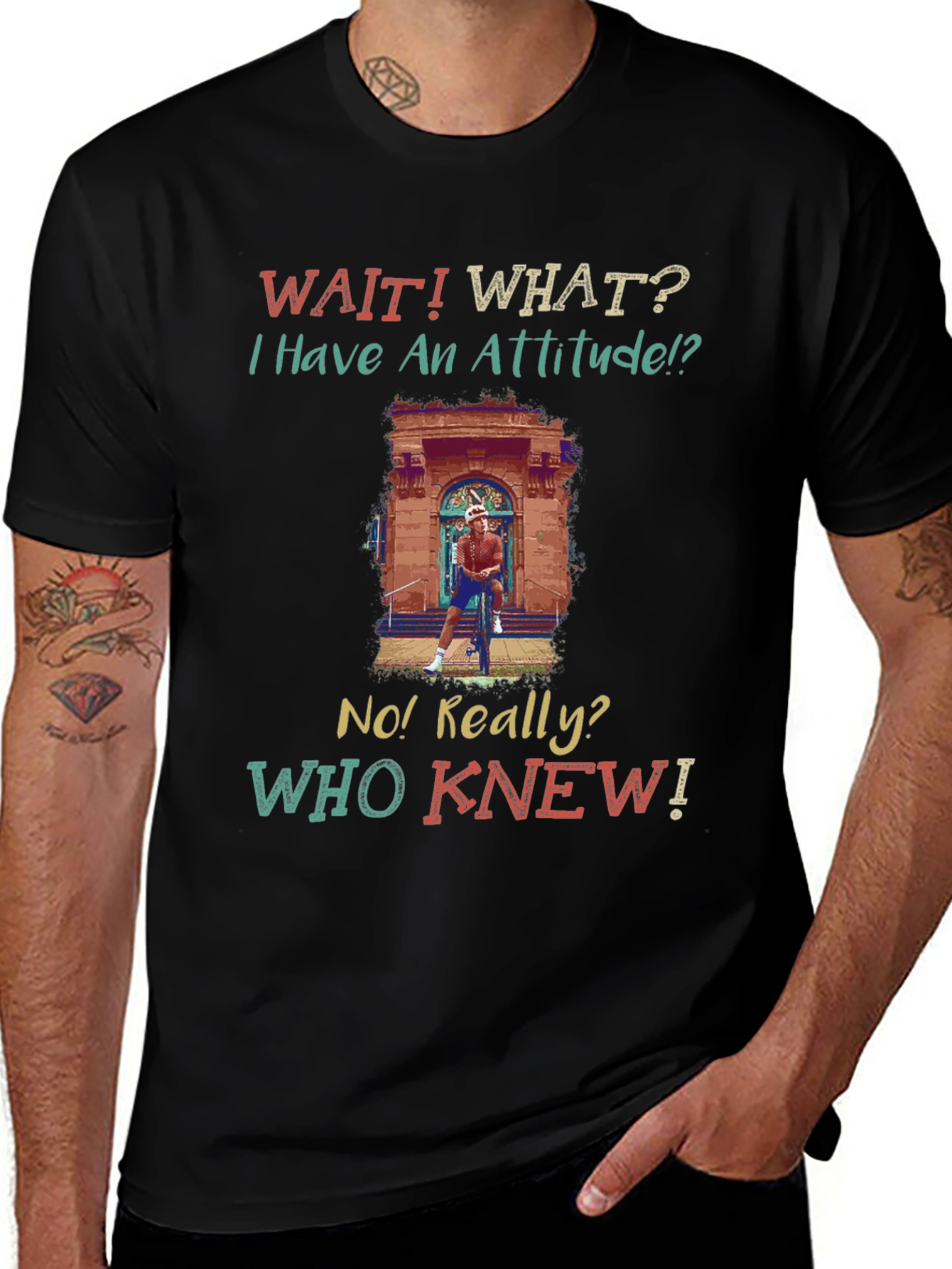 Funny Attitude Graphic T-Shirt