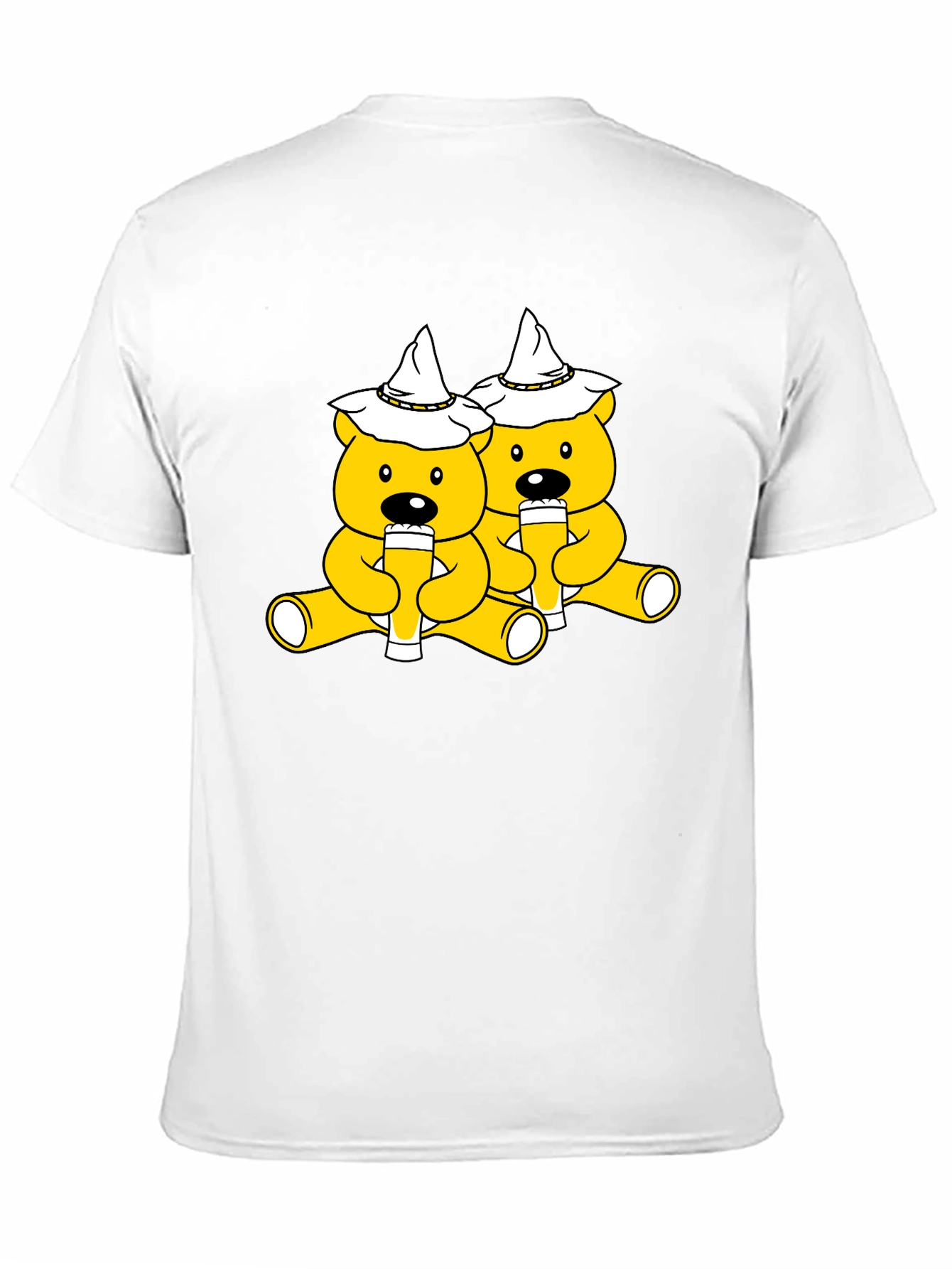Oktoberfest Bears Black T-Shirt