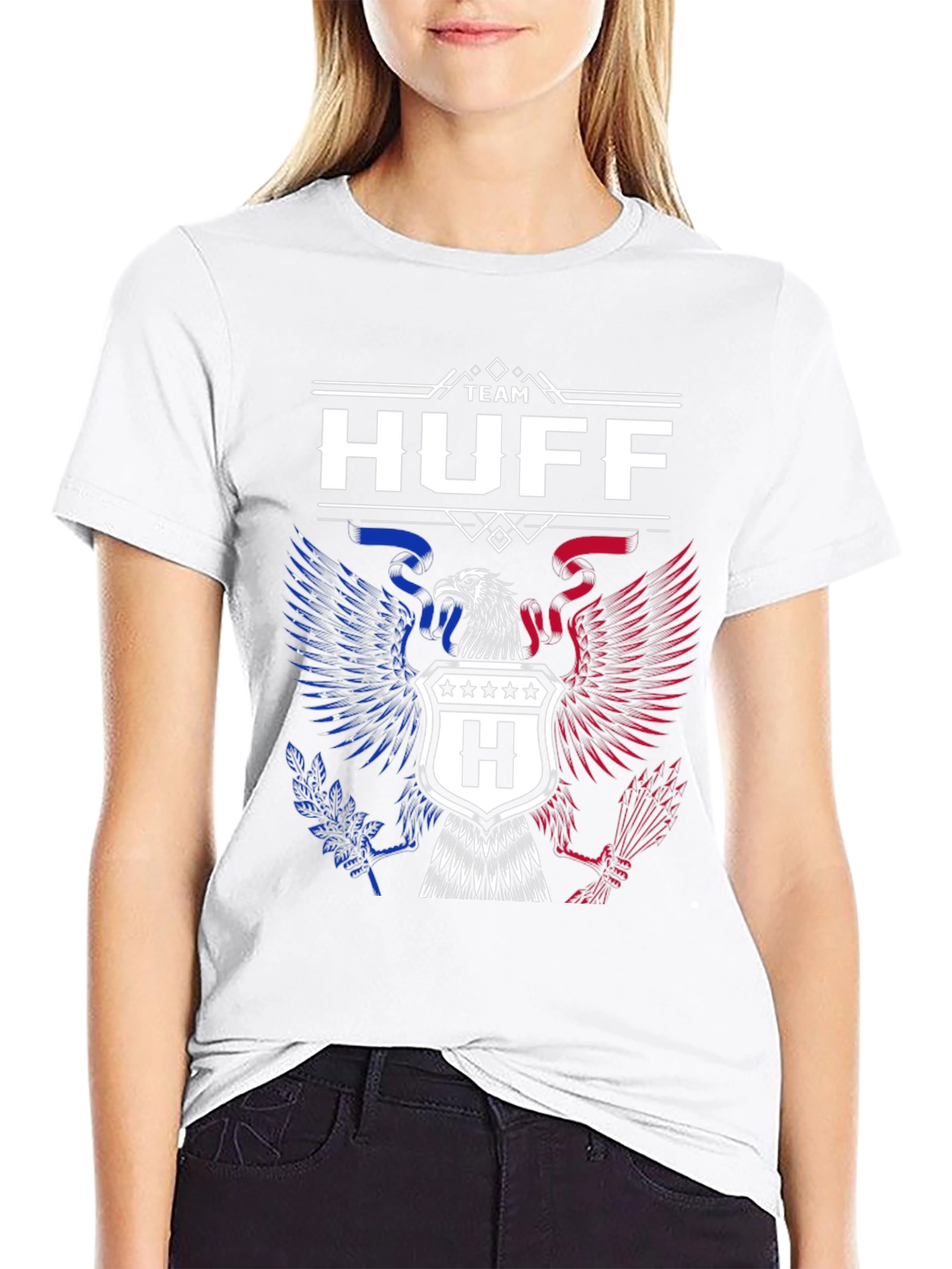 Team Huff Patriotic Eagle T-Shirt